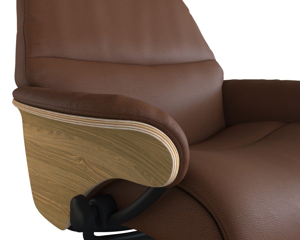 FLEXLUX Relaxfauteuil Aarhus, functionele stoel, gestoffeerde stoel, armleuningen, TV-fauteuil