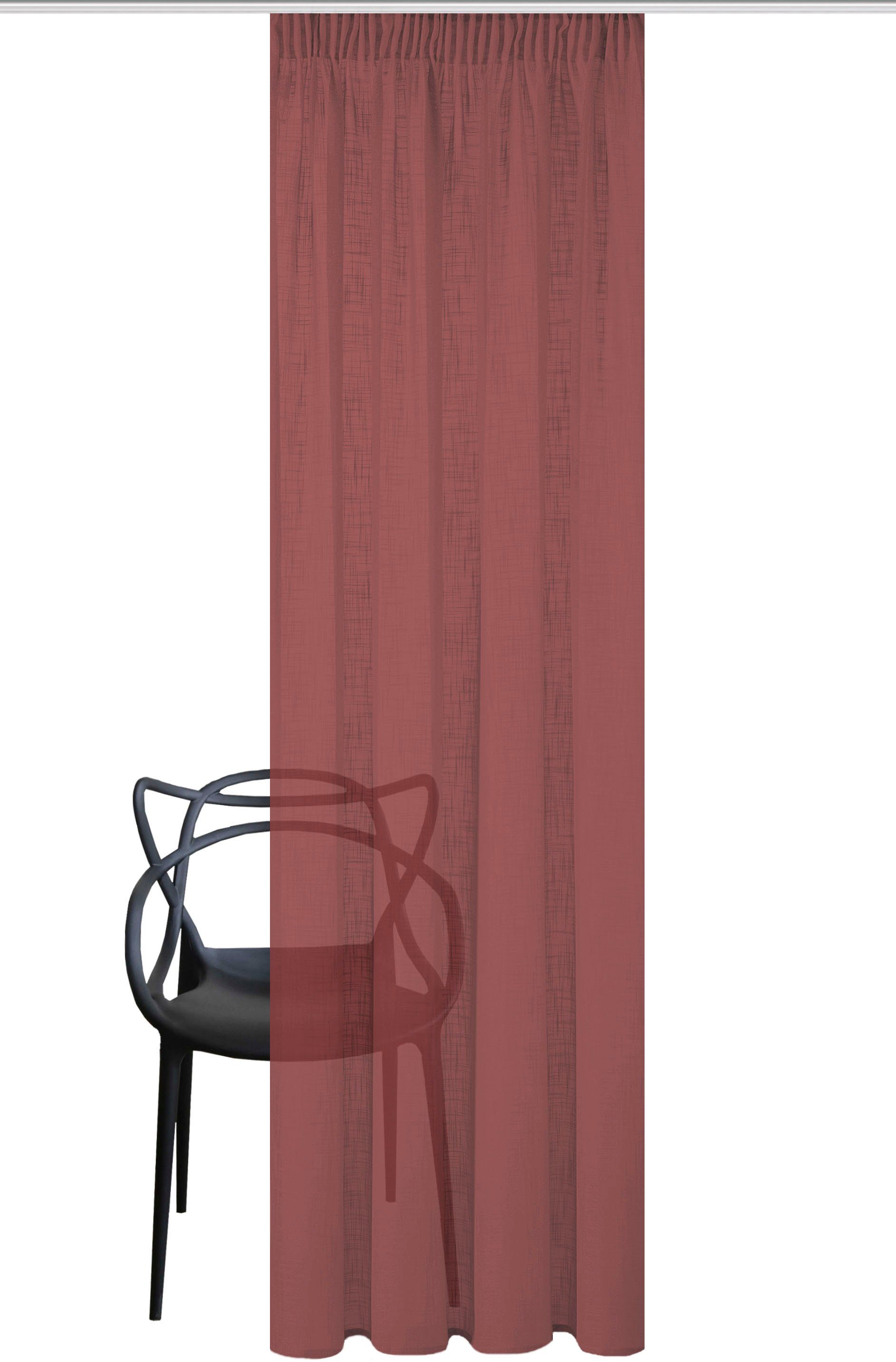 Home Basics Gordijn Softy Kombibandschal SOFTY uni (1 stuk)