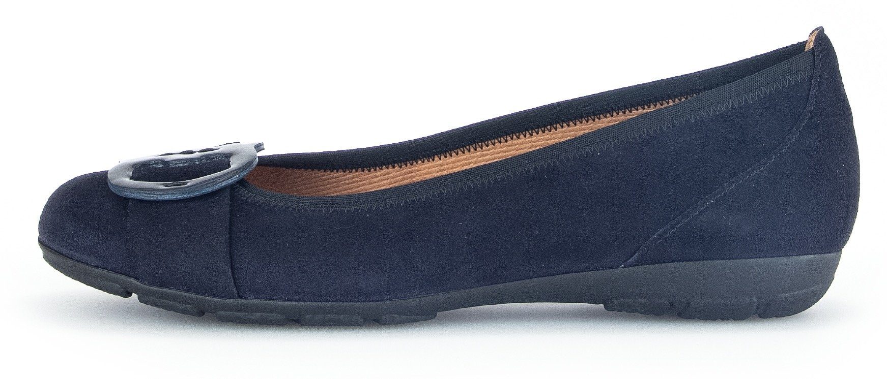 Gabor Ballerina's platte schoenen, instappers met hovercraft luchtkamer-zool