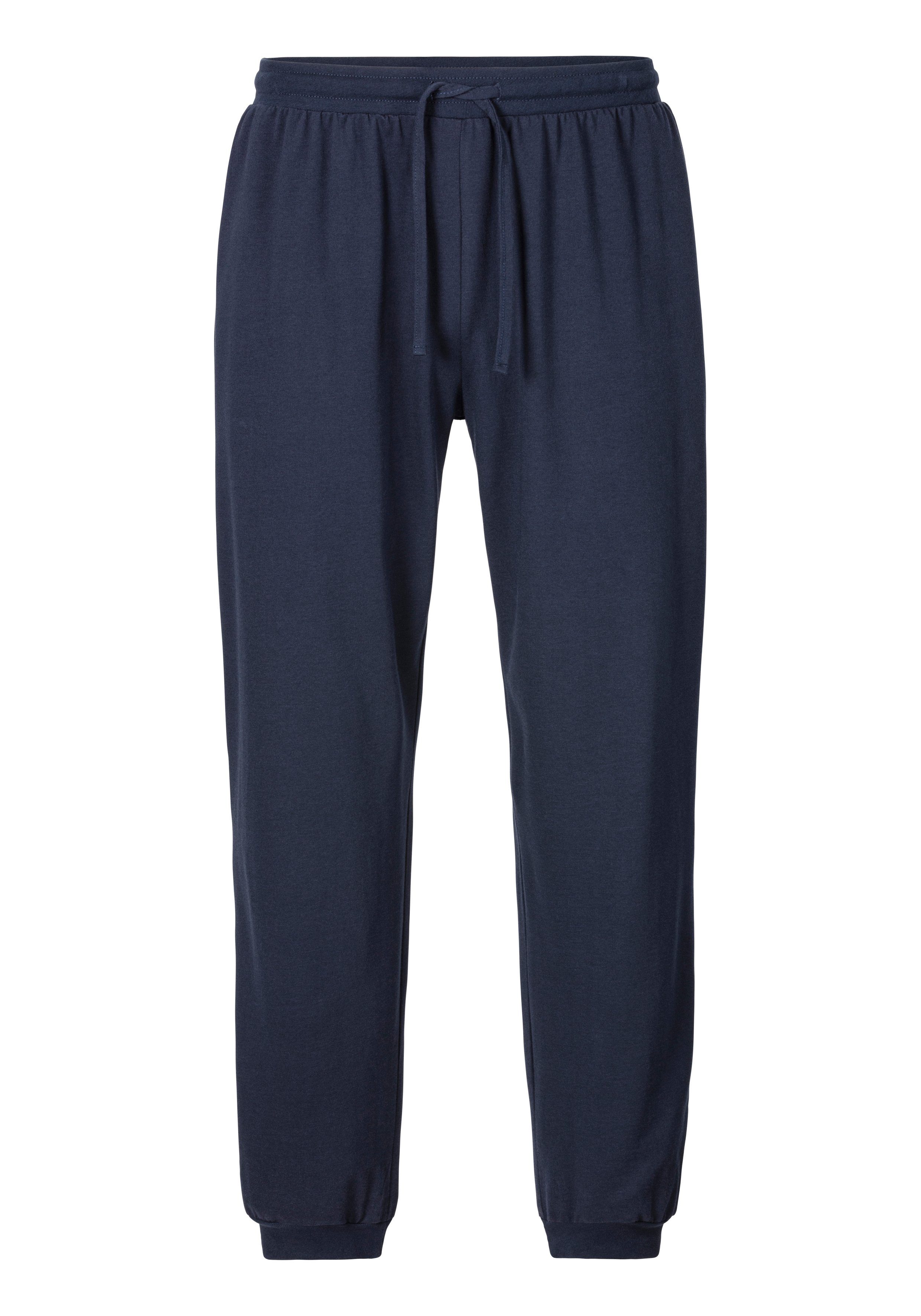 H.I.S Pyjama Pyjama met garenverfde strepen (2-delig, 1 stuk)