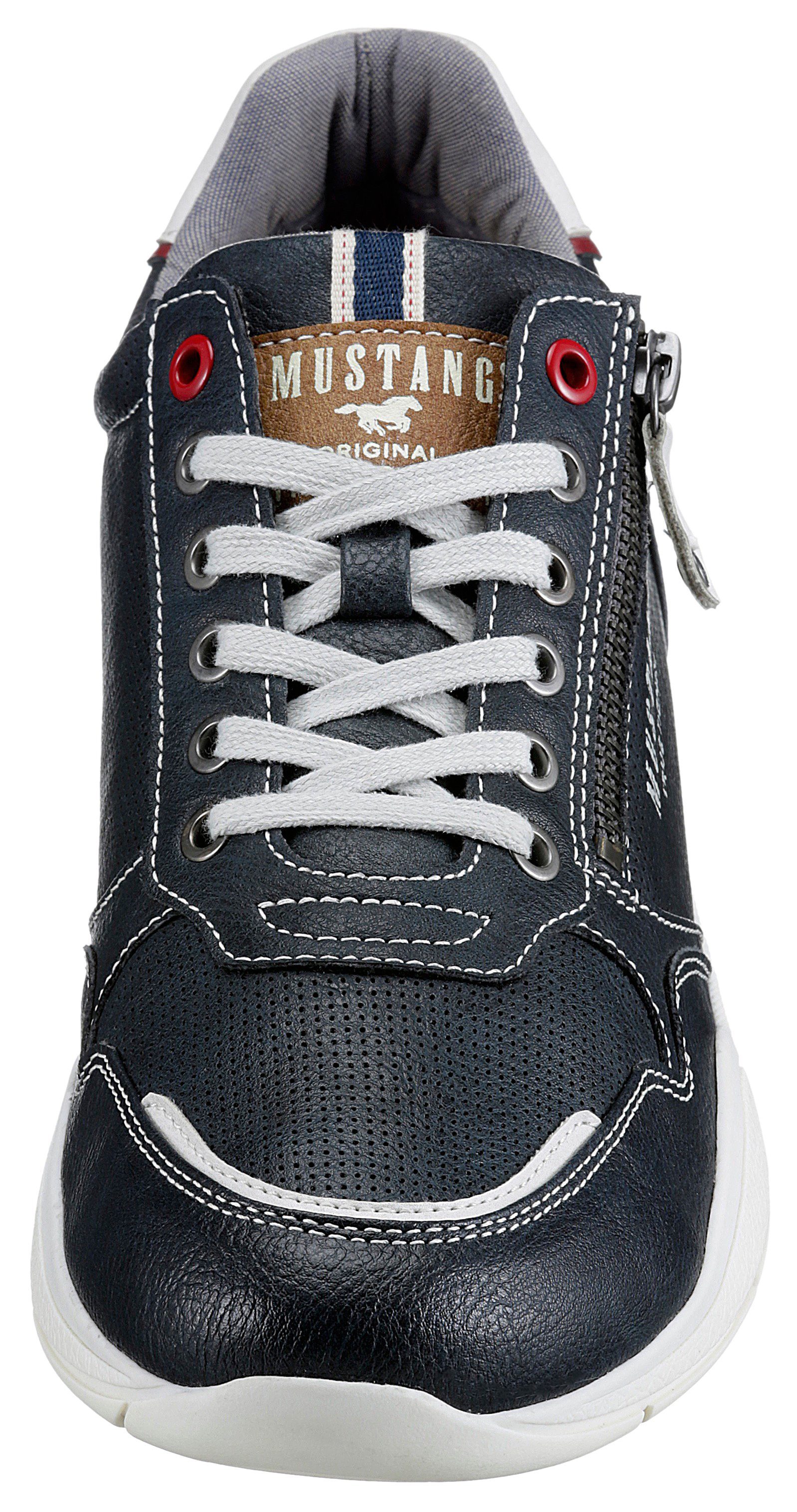 Mustang Shoes Sneakers met zijrits, vrijetijdsschoen, lage schoen, veterschoen