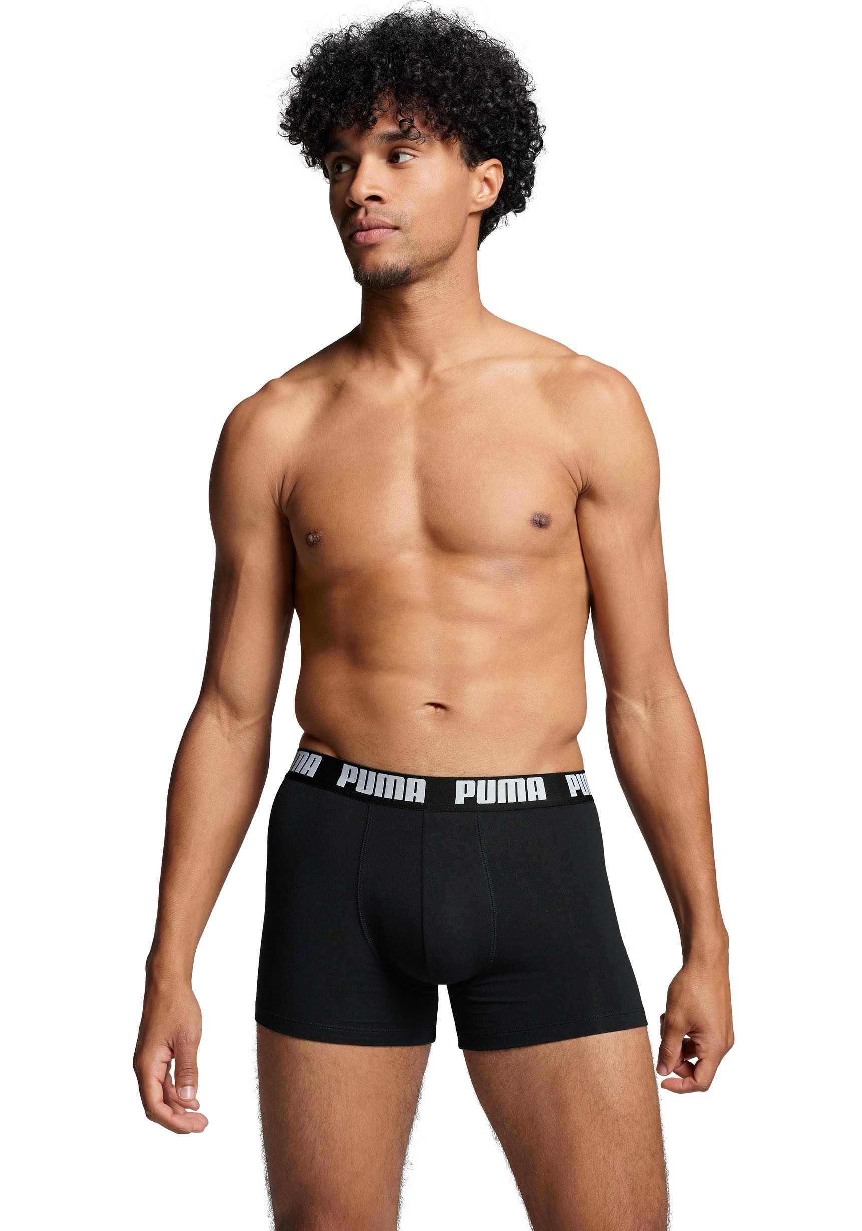 PUMA Boxershort met logoband (2 stuks, Set van 2)