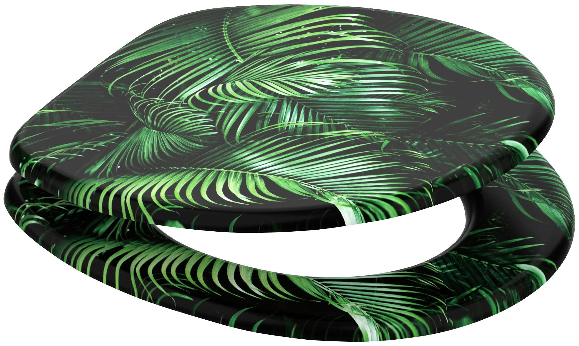 Sanilo Toiletzitting Palmdream met softclosemechanisme, bxl: 37,7x 42,0 - 47,0 cm