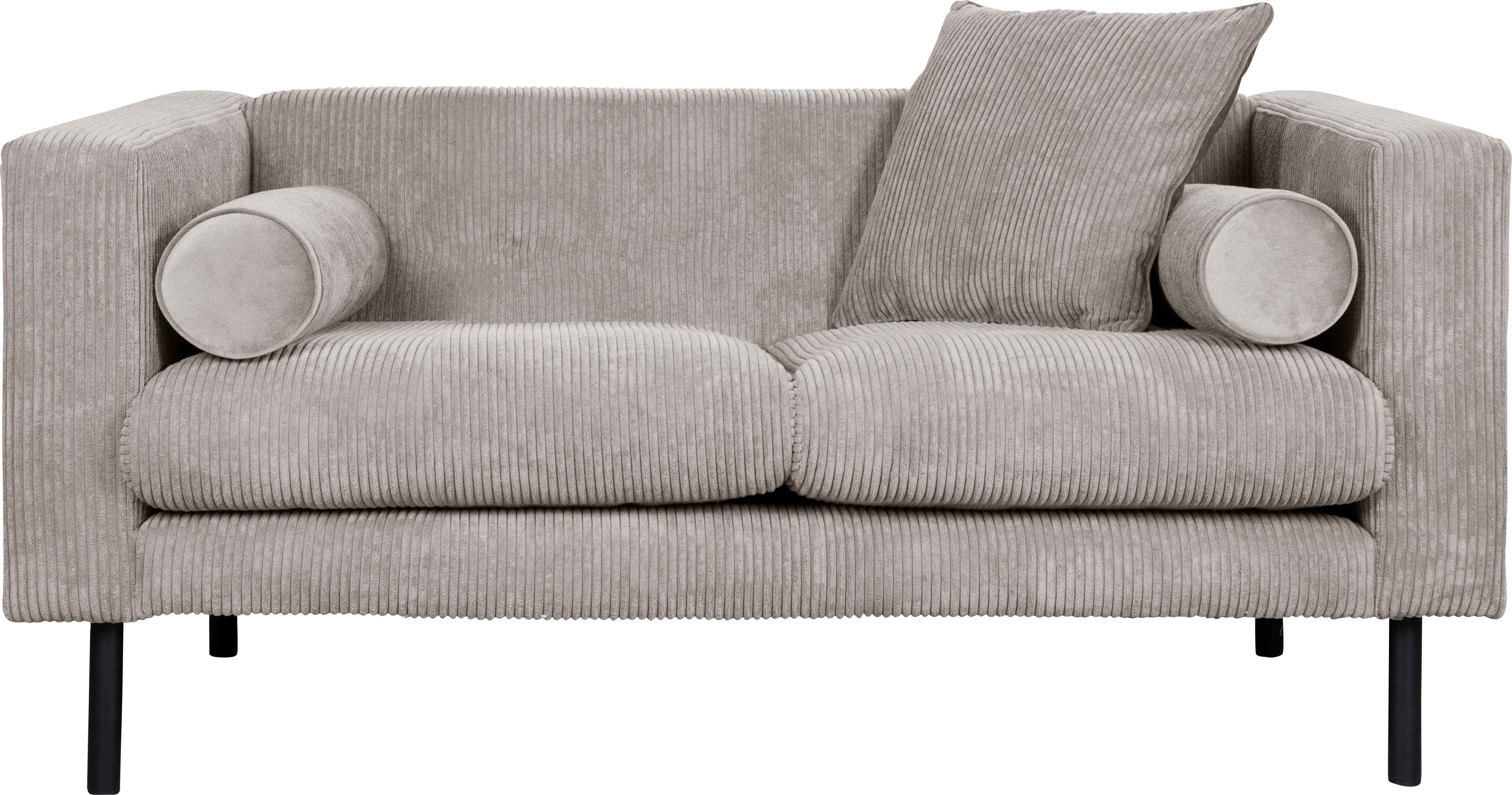 Guido Maria Kretschmer Home&Living 2-zitsbank Lillibeth designbank met golfondersteuning, afmetingen B/D/H: 155/74/83 cm