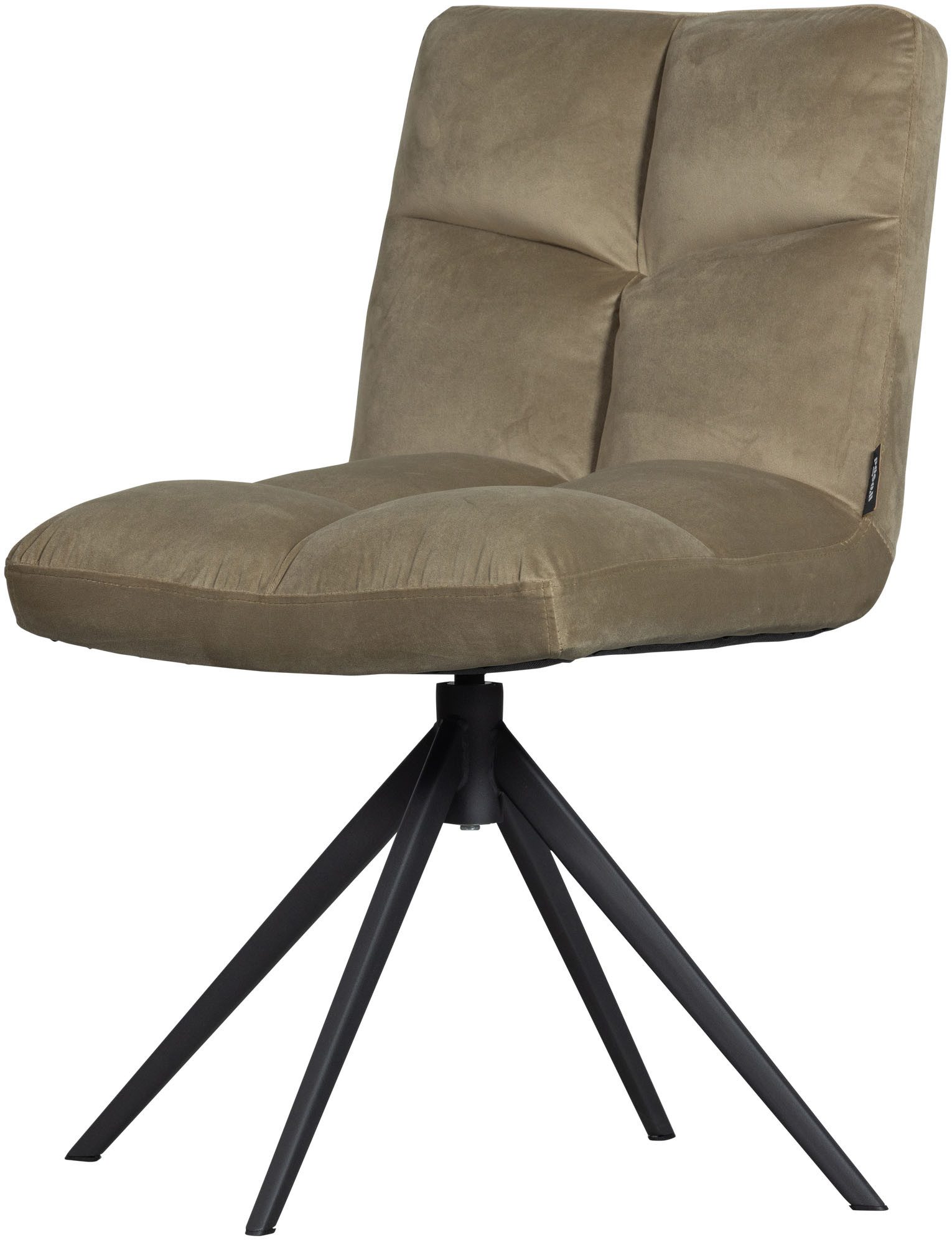 WOOOD Draaistoel Vinny met draaivoet, breedte 48 cm