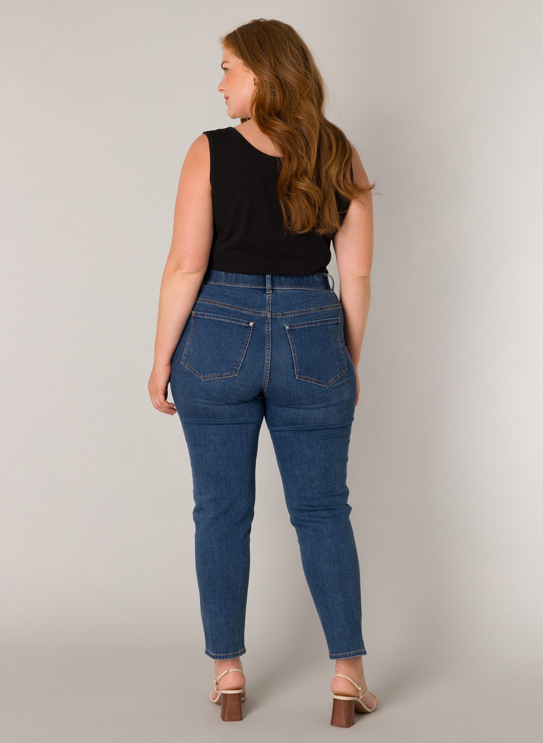 Base Level Curvy Jeggings in grote maten