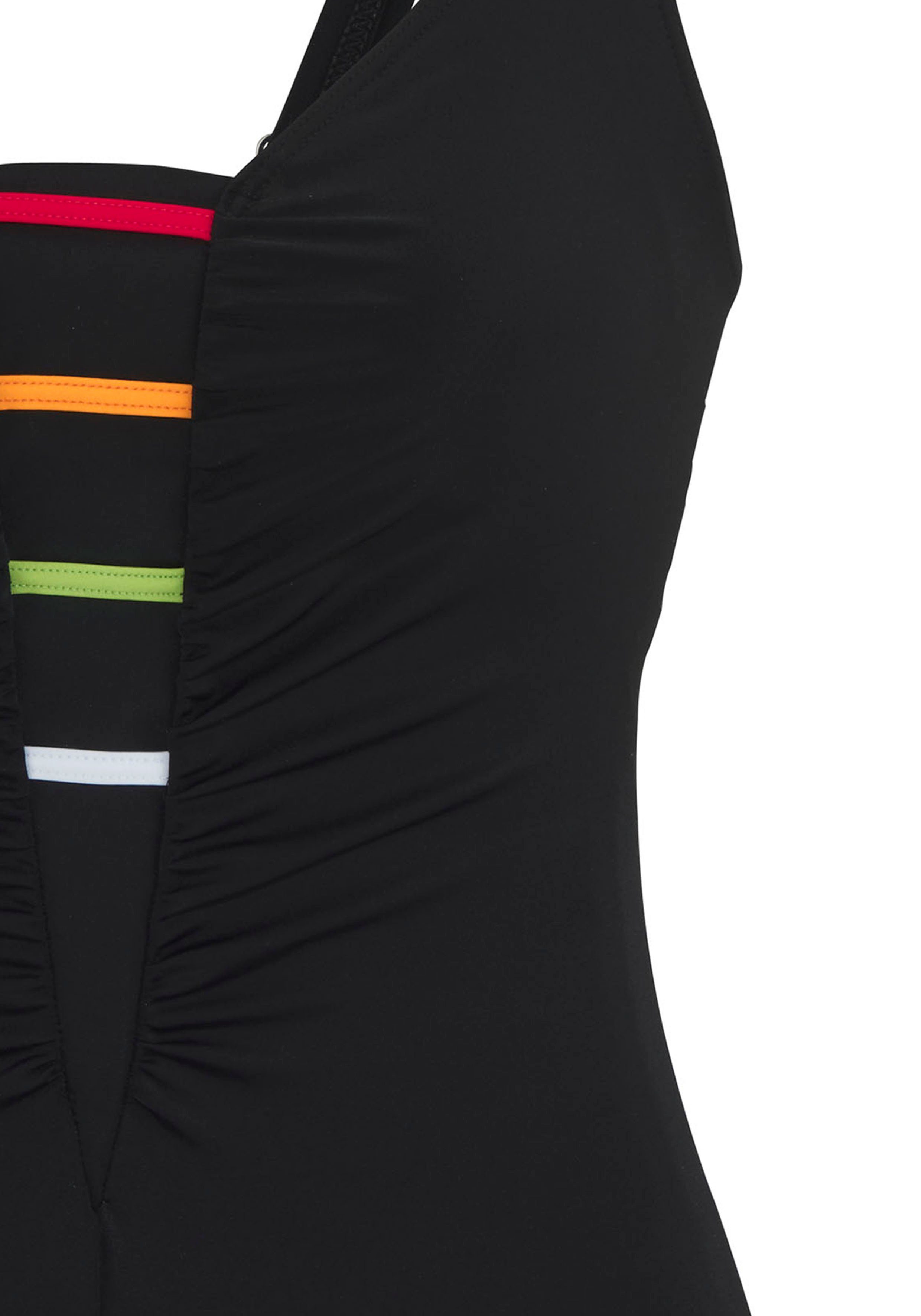 Lascana Badpak Ulli met gekleurde contrastdetails