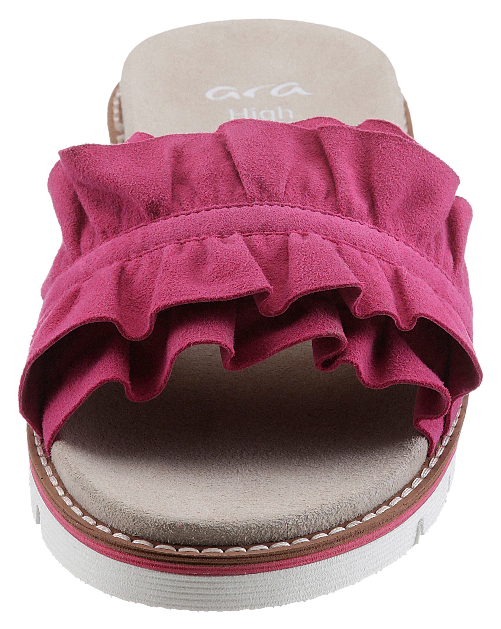 Ara Slippers KENT , sleehak, zomerschoen, pantoffels met slip-on