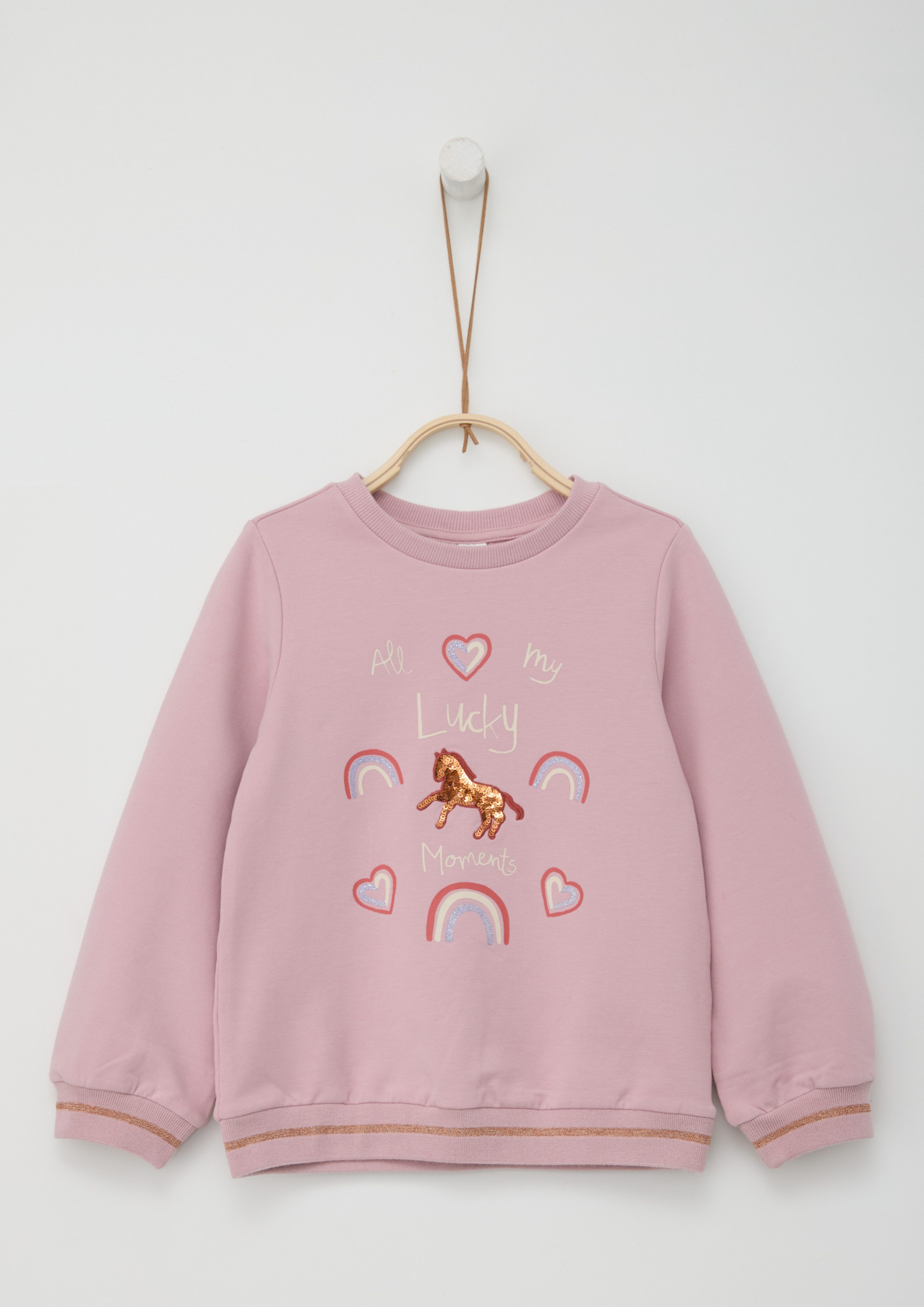 s.Oliver RED LABEL Junior Sweater met frontprint