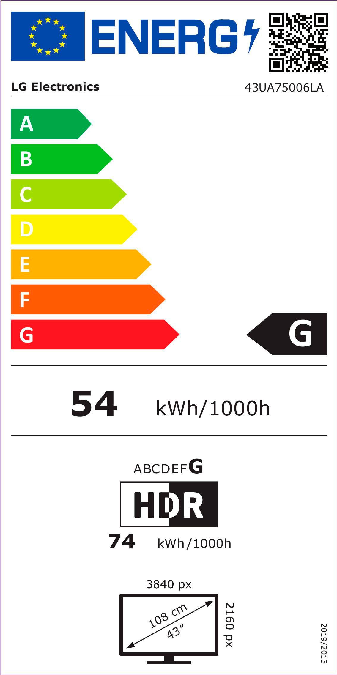 LG Led-TV 43UA75006LA