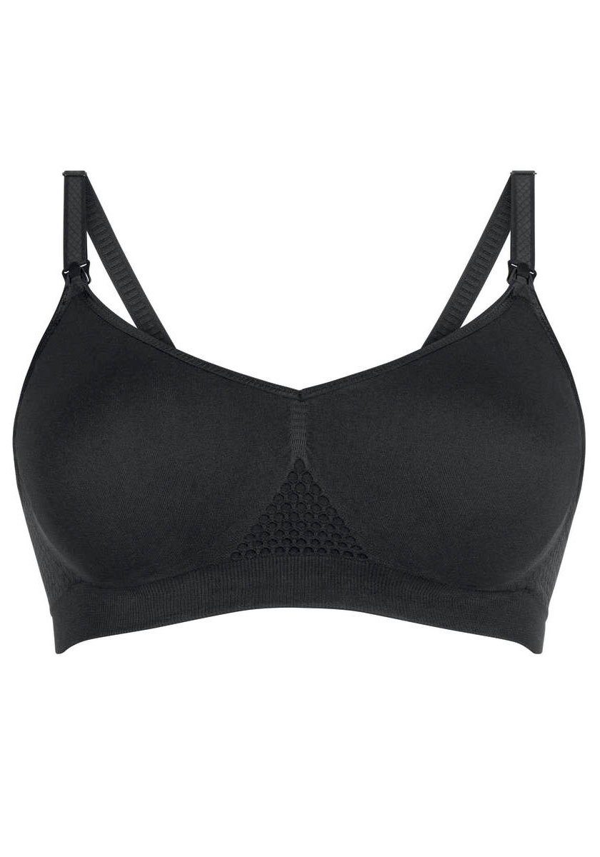 Anita Maternity Voedings-bh Seamless uitneembare cups, dubbellaags van microvezel (1-delig)
