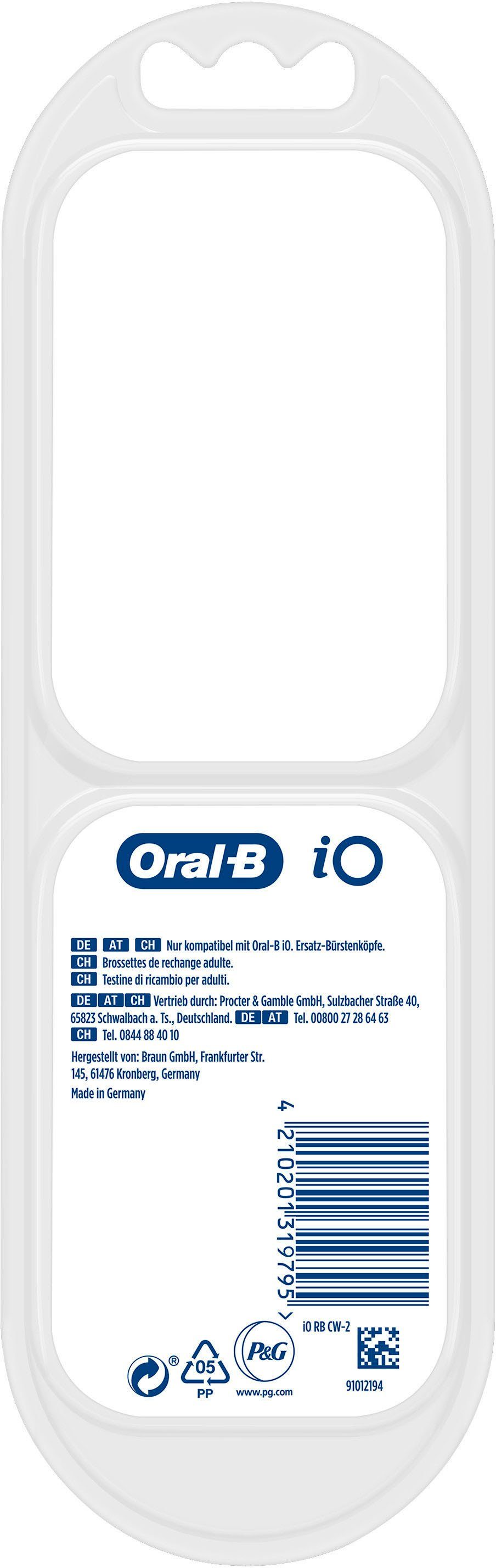 Oral B Opzetborsteltjes IO ultieme reiniging