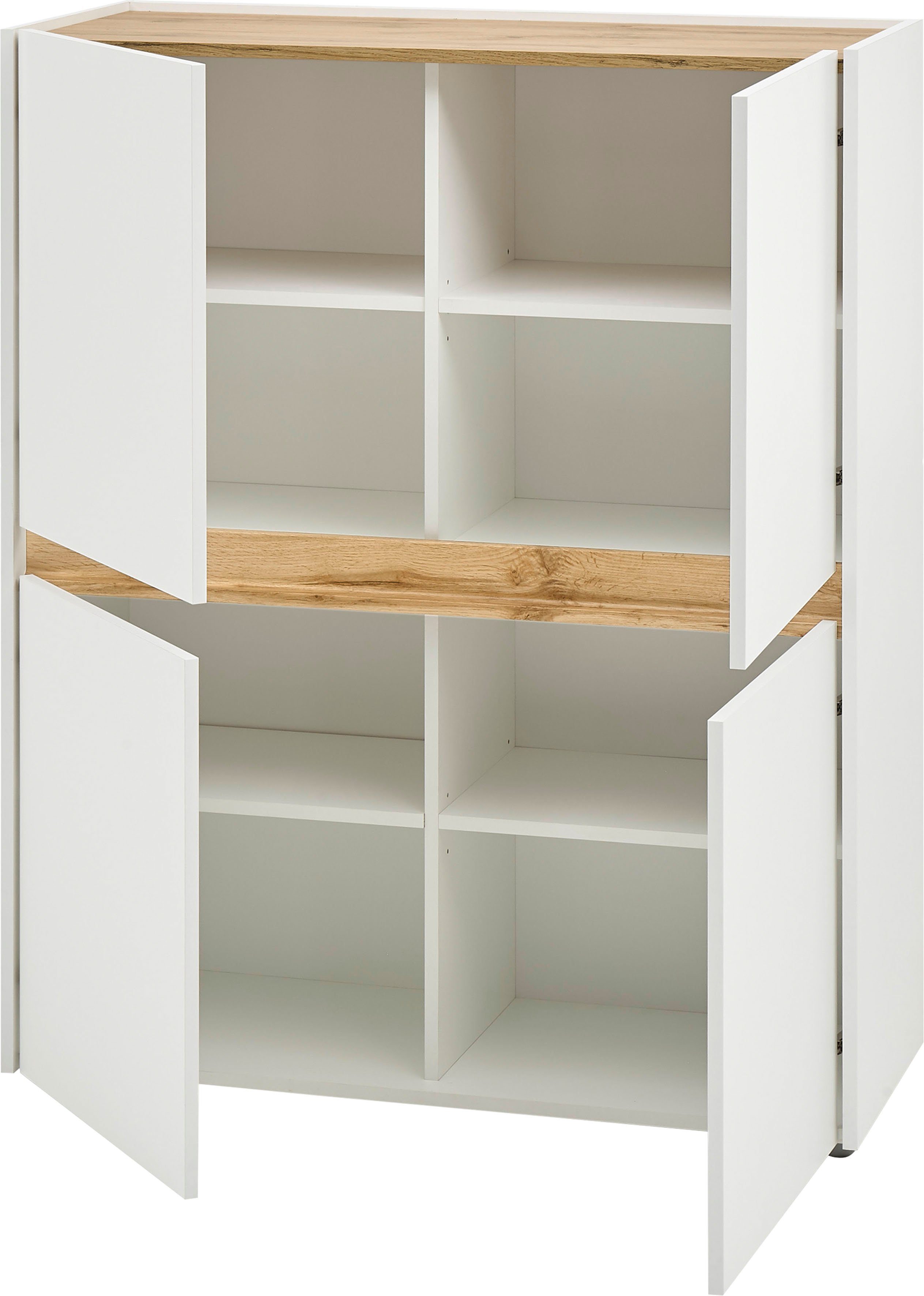 INOSIGN Wandmeubel City/Giron Breedte ca. 350 cm (set, 5-delig)