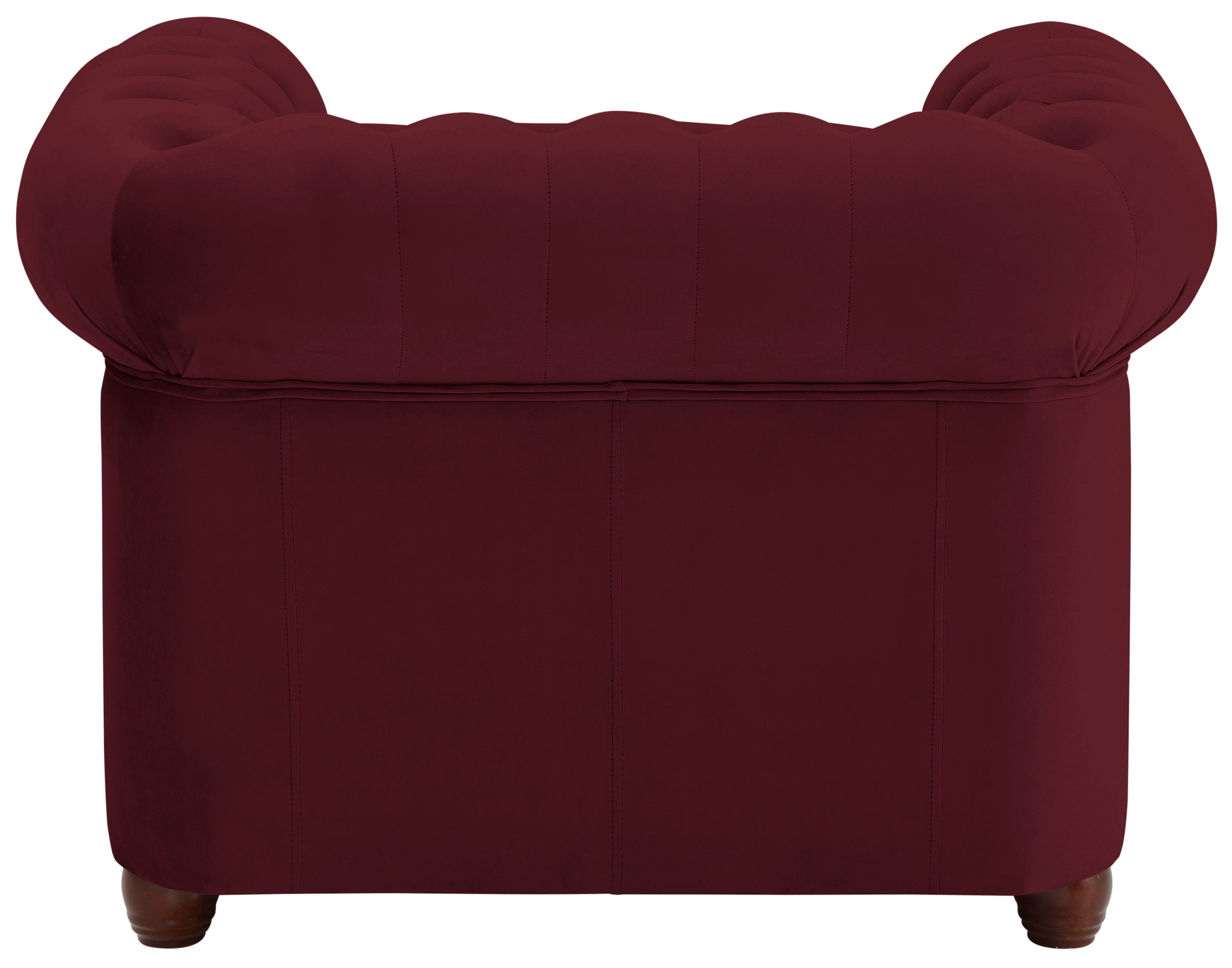 Home affaire Chesterfield-fauteuil New Castle fauteuil hoogwaardige capitonnage, bxdxh: 104x86x72 cm