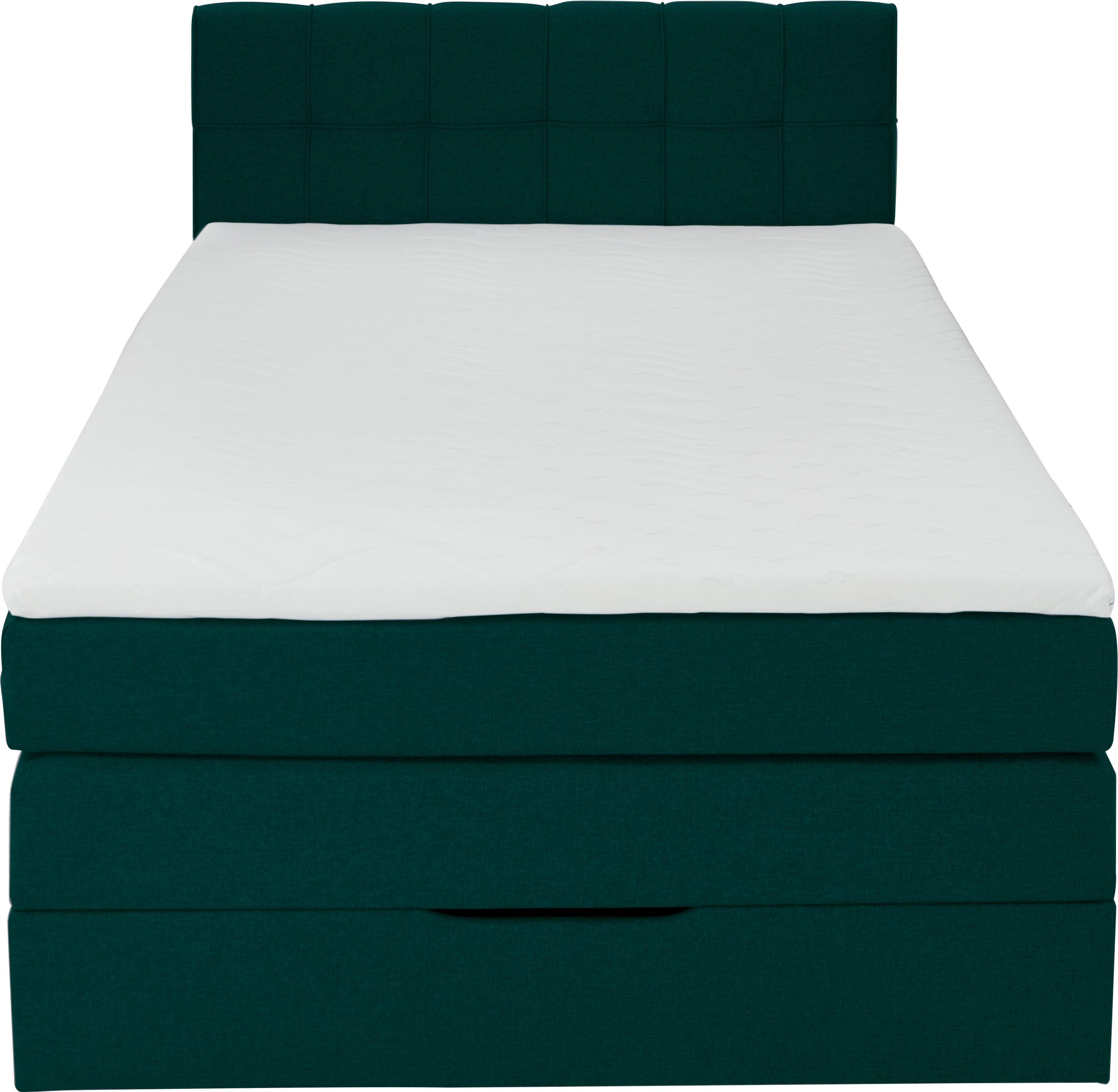 INOSIGN Boxspring Fornoli incl. topmatras en bedkist, h3 in twee matrassoorten