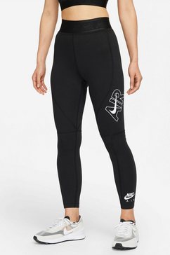 nike sportswear legging air women's high-rise leggings zwart