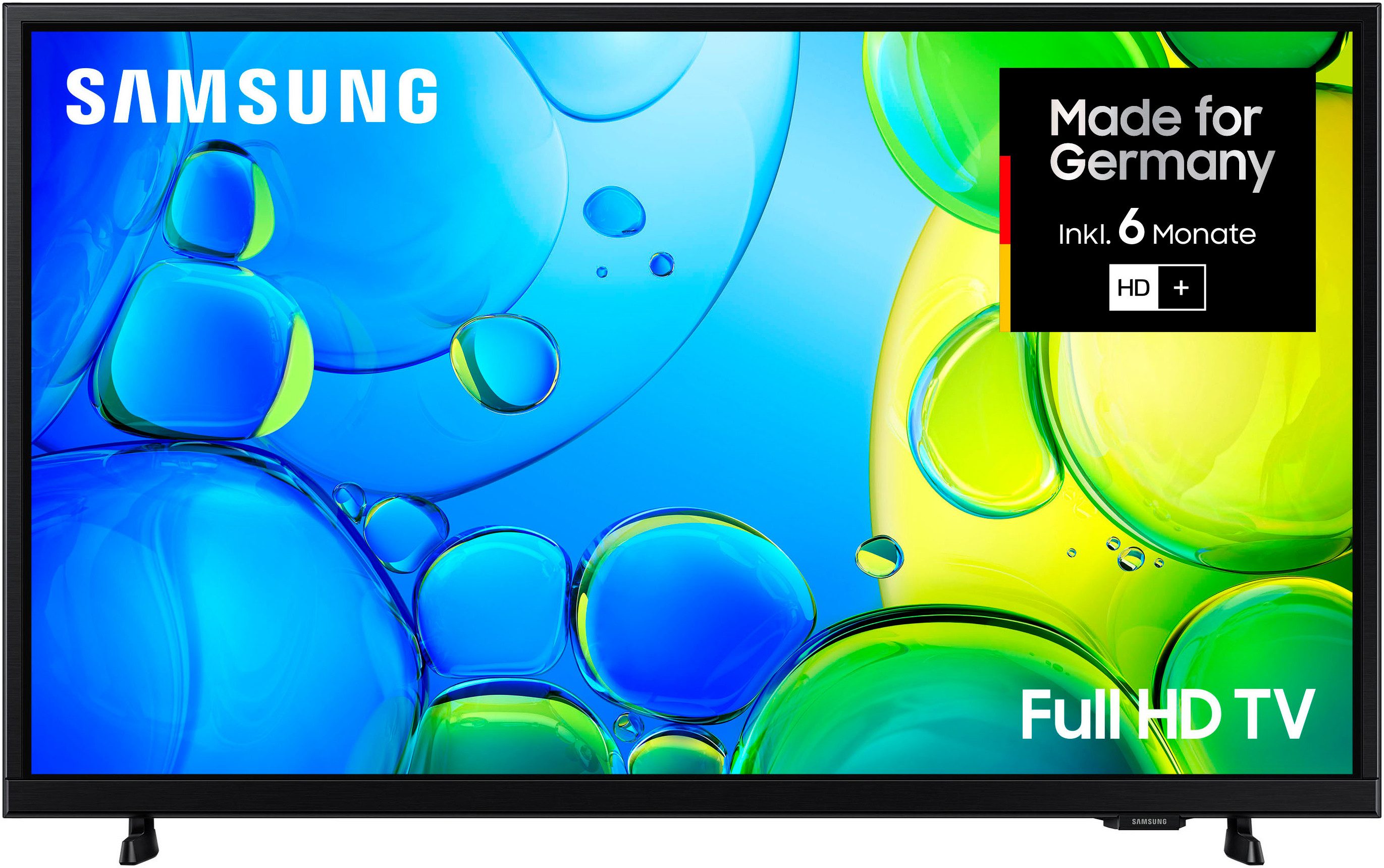 Samsung Led-TV GU32F6009FU LED-televisie, HDR, Q-Symphony, Dolby Surround Sound, triple tuner, Smart-Hub