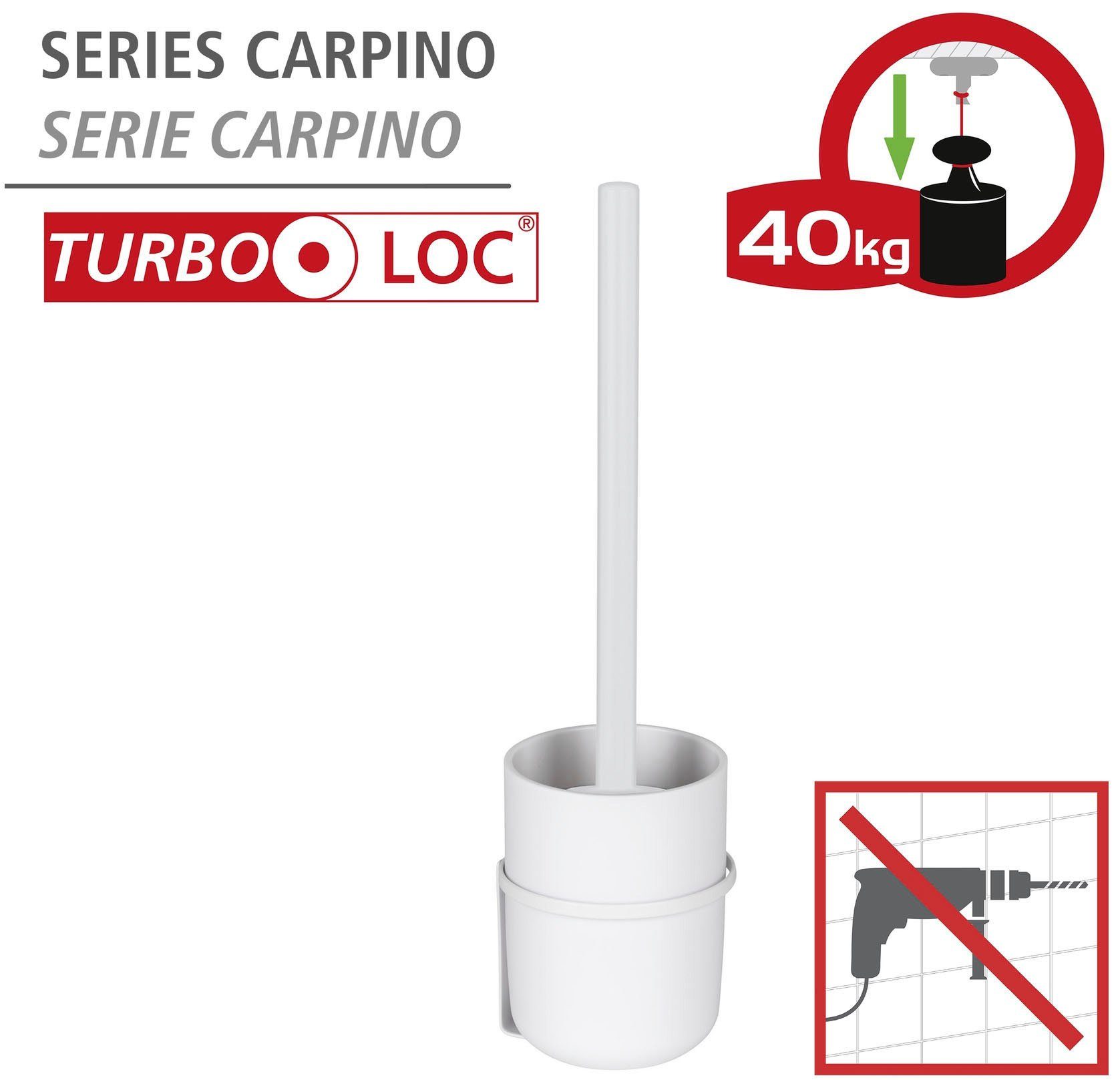 WENKO Toiletset Turbo-Loc® Carpino wit, bevestigen zonder boren