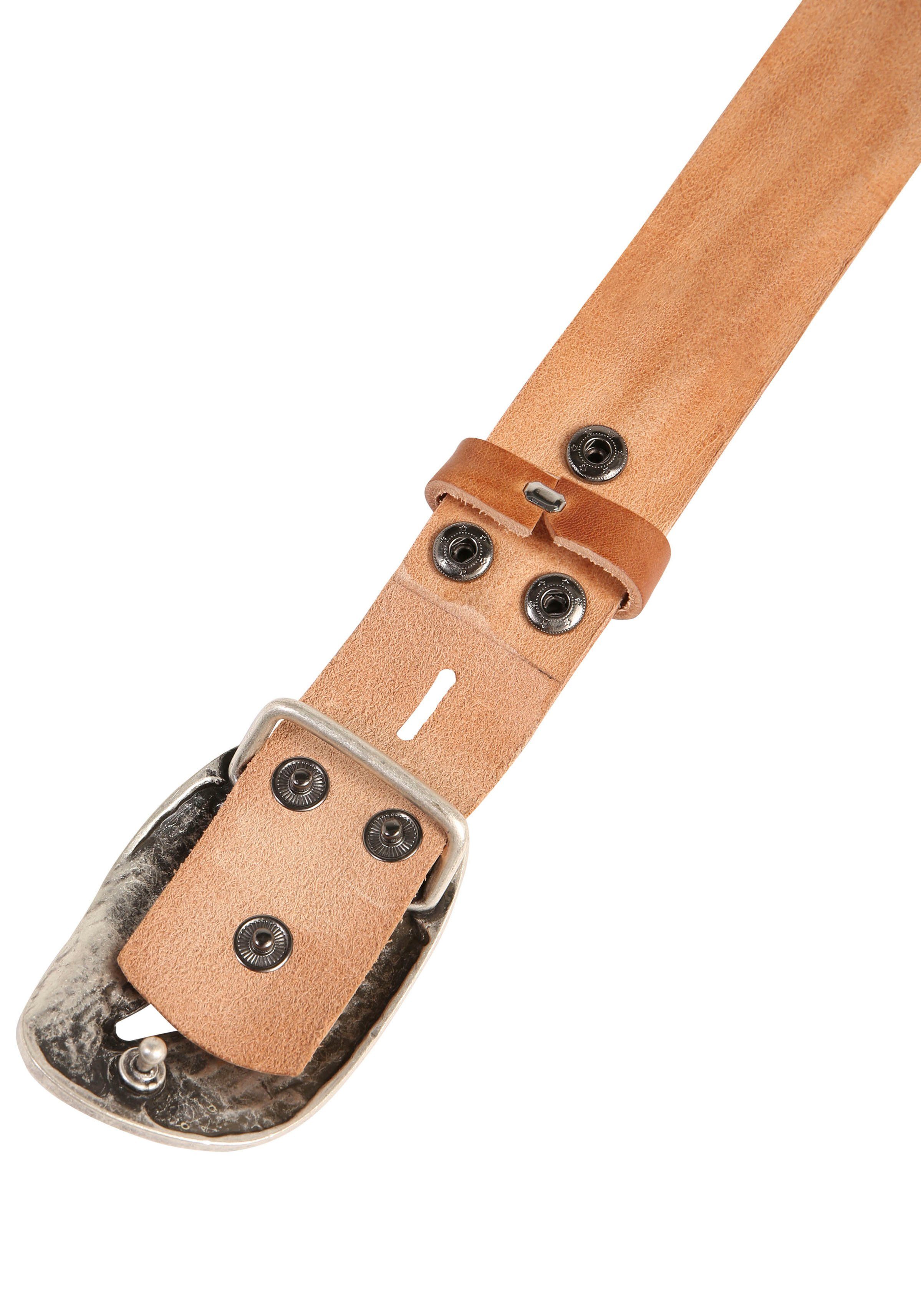 RETTUNGSRING by showroom 019° Leren riem