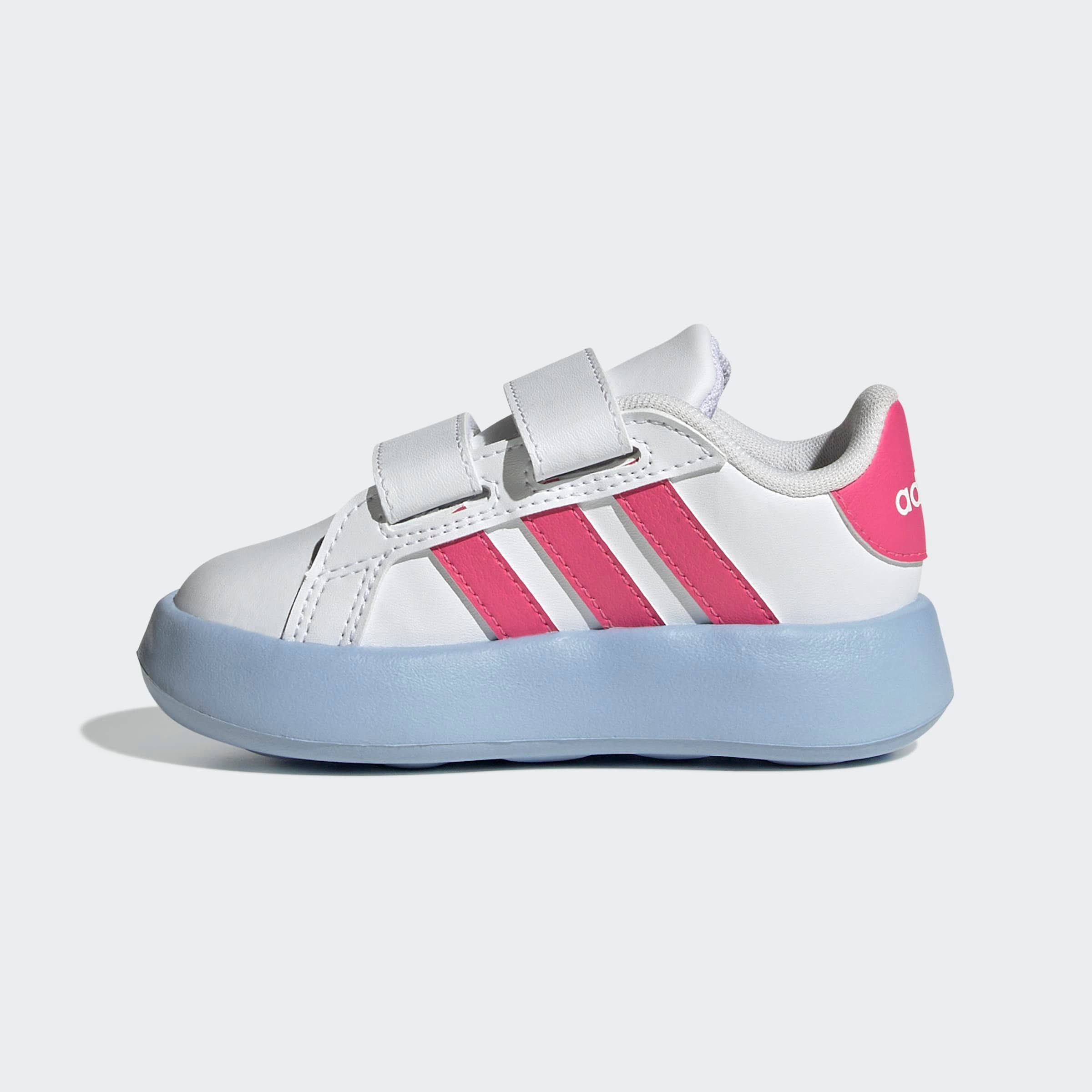 adidas Sportswear Klittenbandschoenen GRAND COURT 2.0 KIDS Design geïnspireerd op de adidas Superstar, voor kinderen