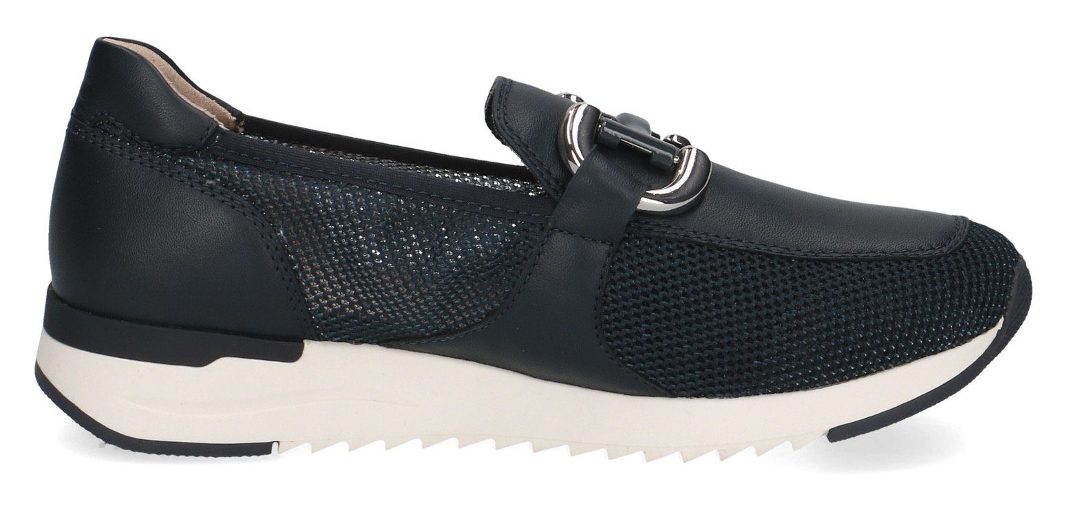 Caprice Instappers , slip-on sneaker, vrijetijdsschoen, instapschoen met decoratieve gesp
