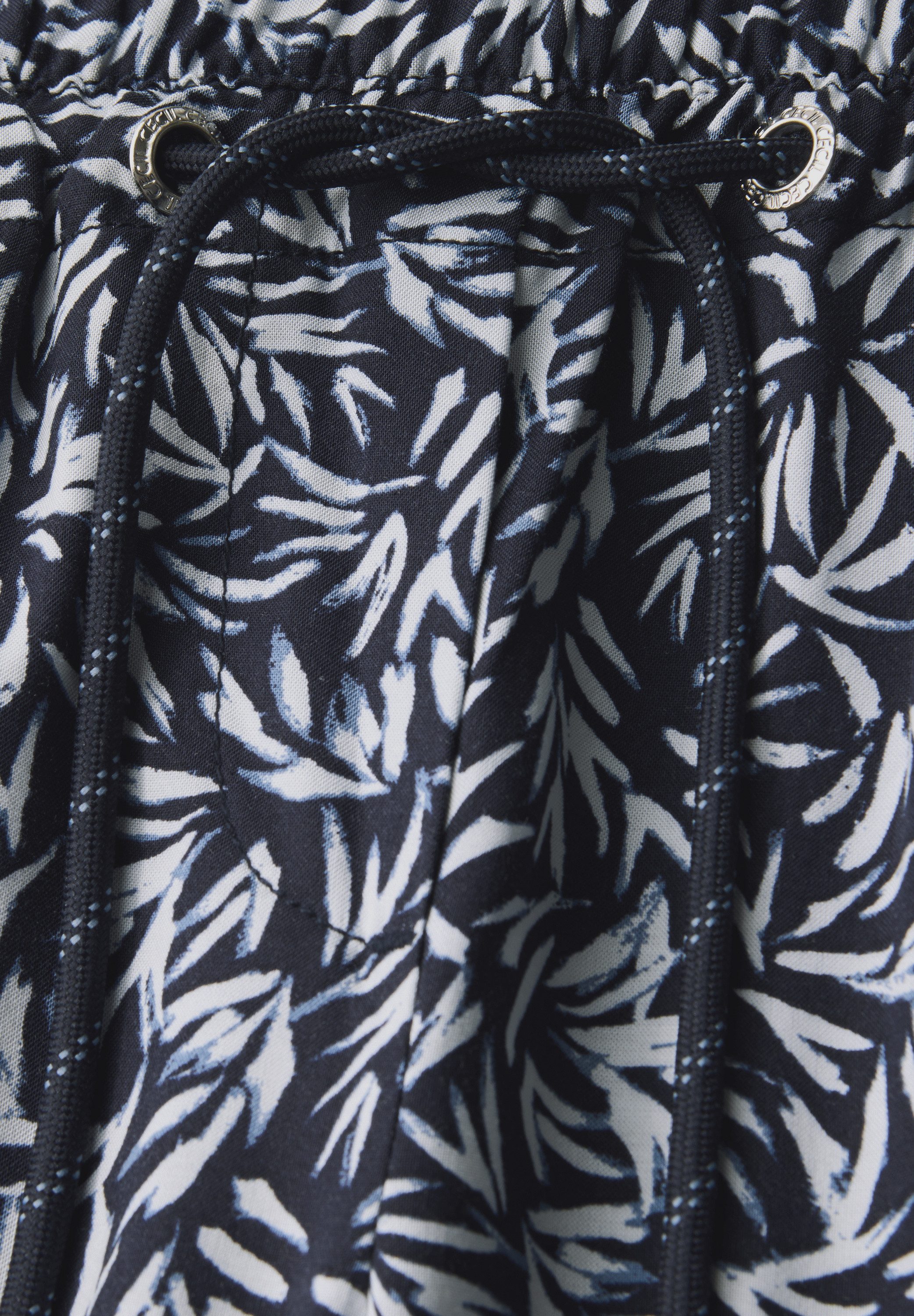 Cecil Stoffen broek Chelsea Zomerbroek met bloemen allover-print