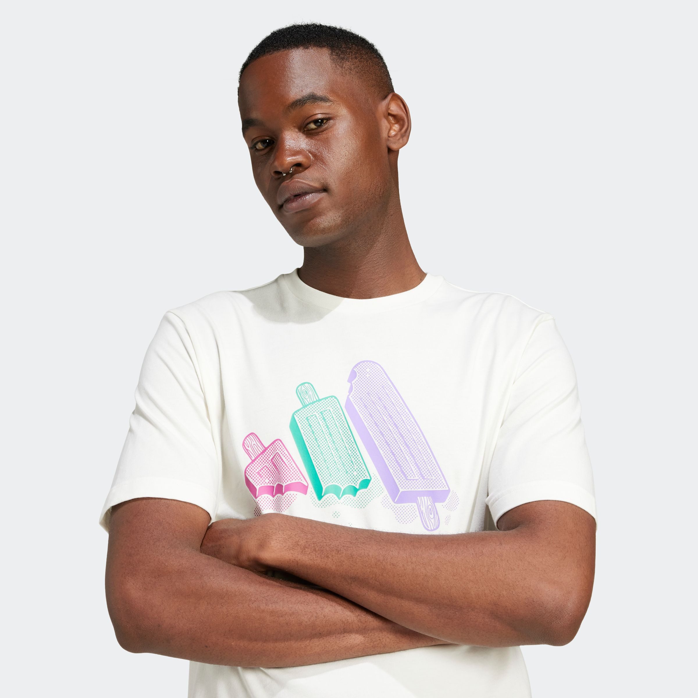 adidas Sportswear T-shirt M L ICE TEE