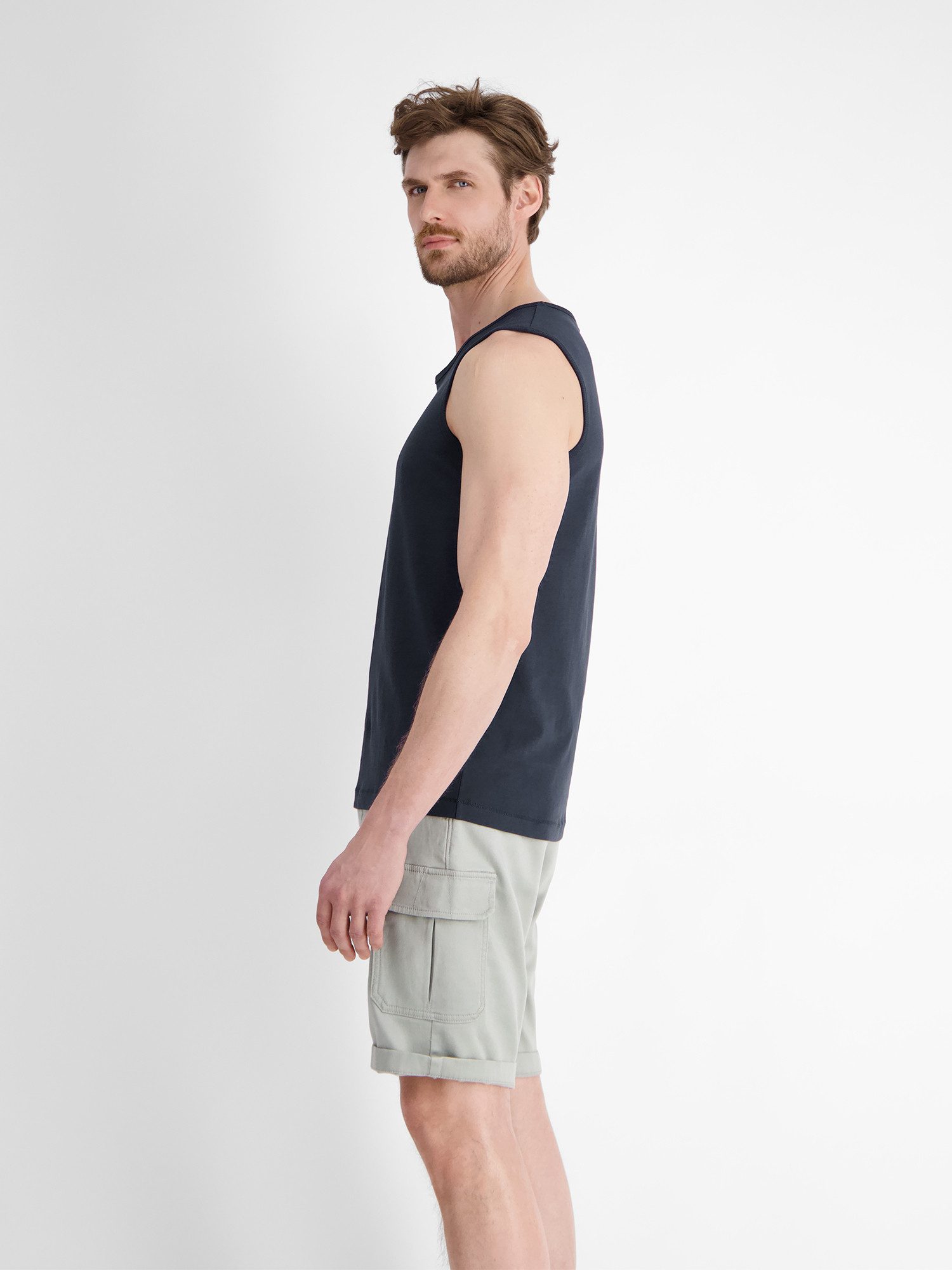Lerros Muscle-shirt LERROS zomers tanktop voor heren