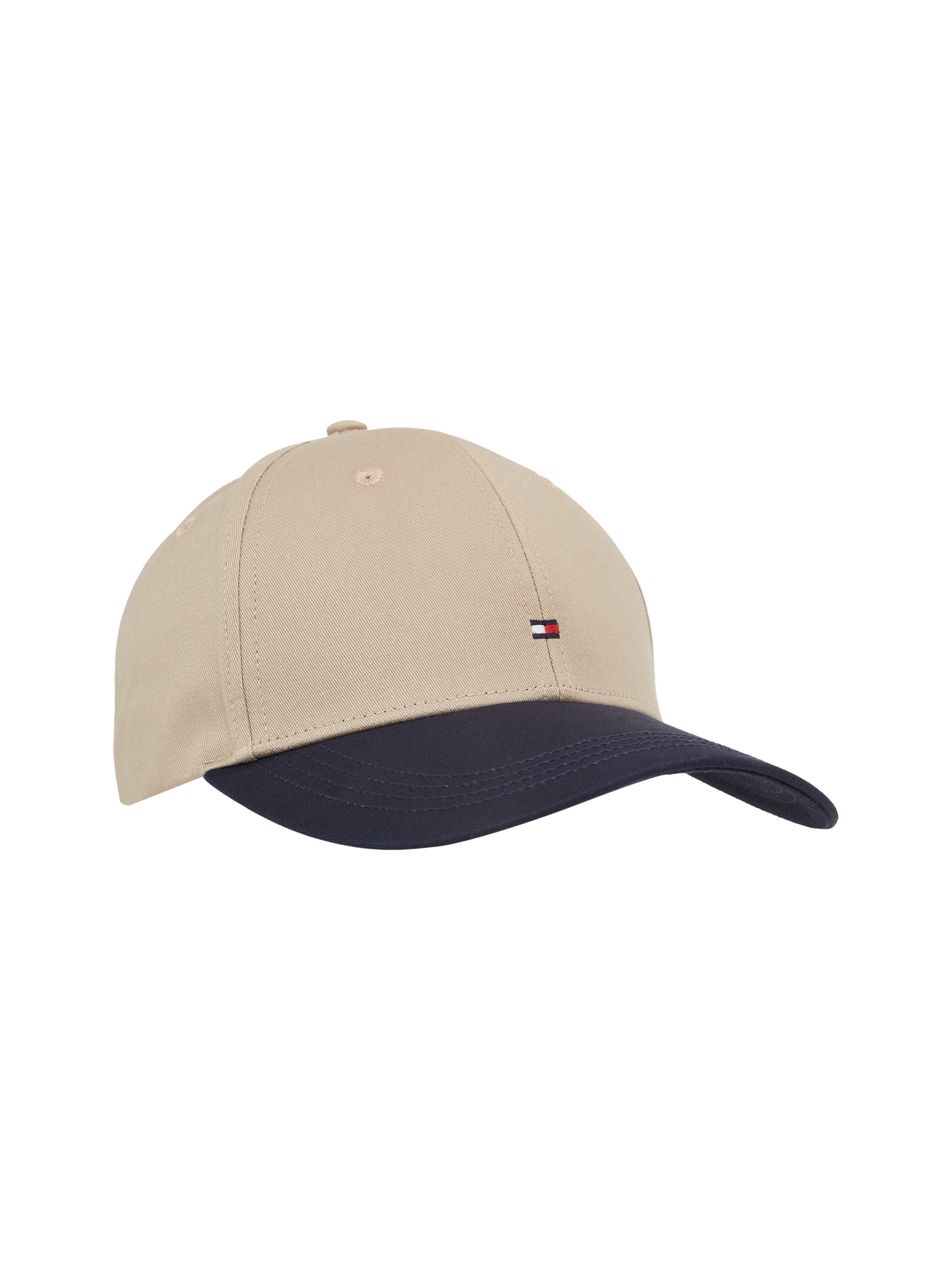 Tommy Hilfiger Baseball pet TH FLAG COTTON 6 PANEL CAP met subtiele labelflag boven de klep