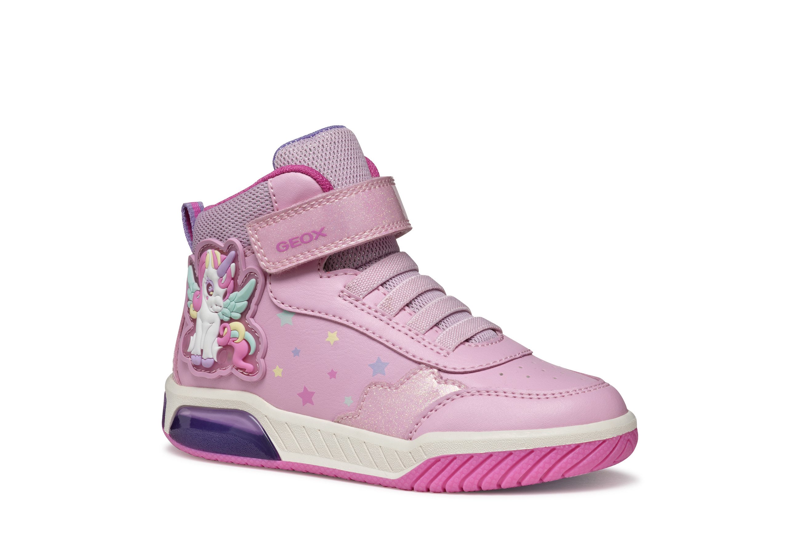 Geox Sneakers J Inek Girl knipperschoen