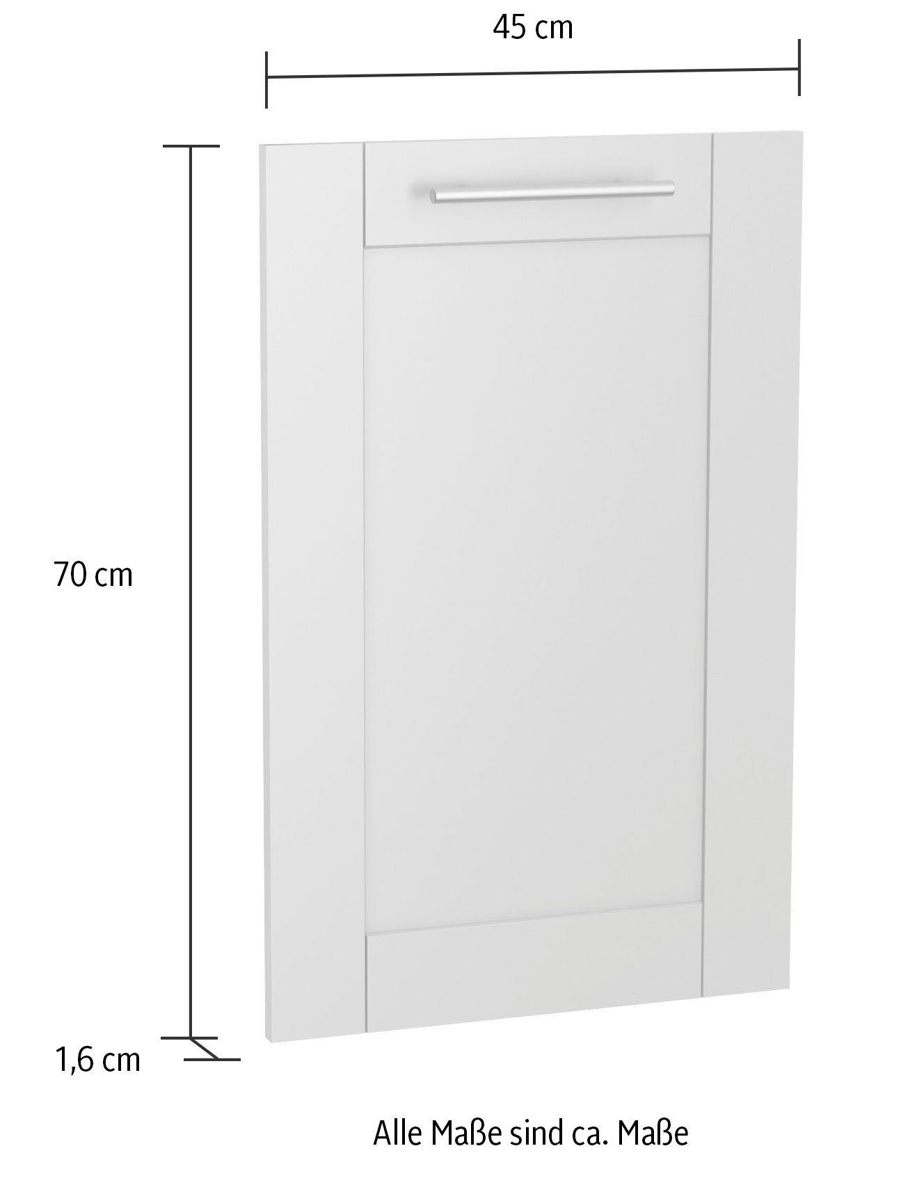 OPTIFIT Frontstrook Ahus Breedte 35 cm