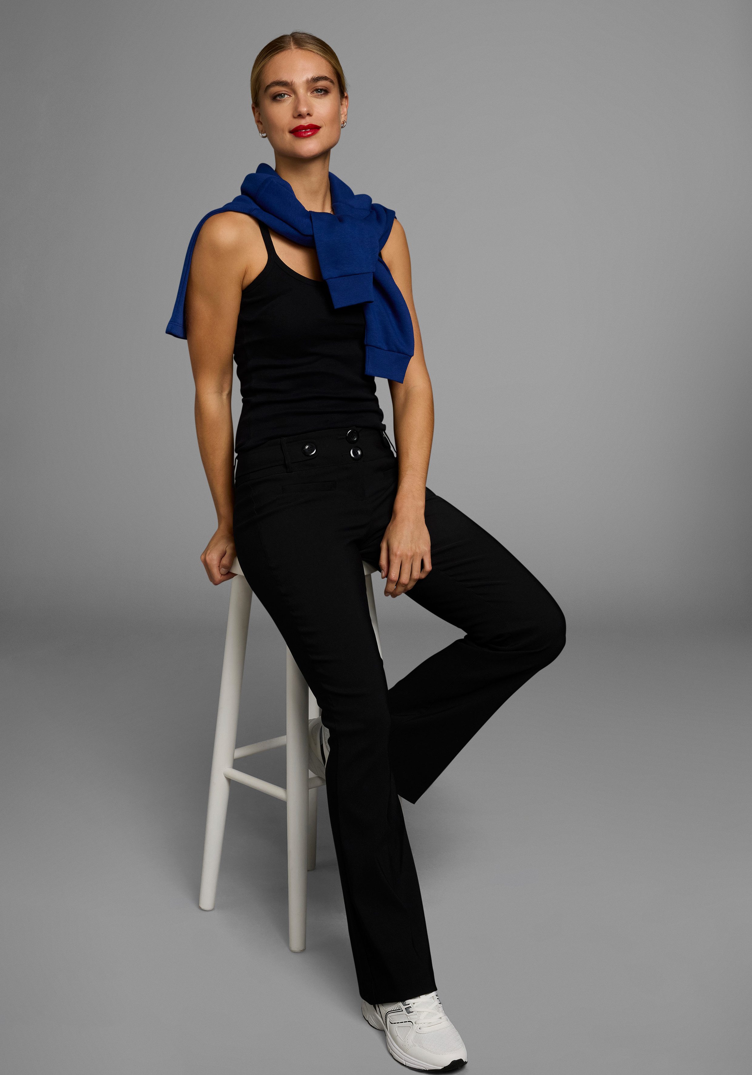 Melrose Pantalon in bootcut-vorm