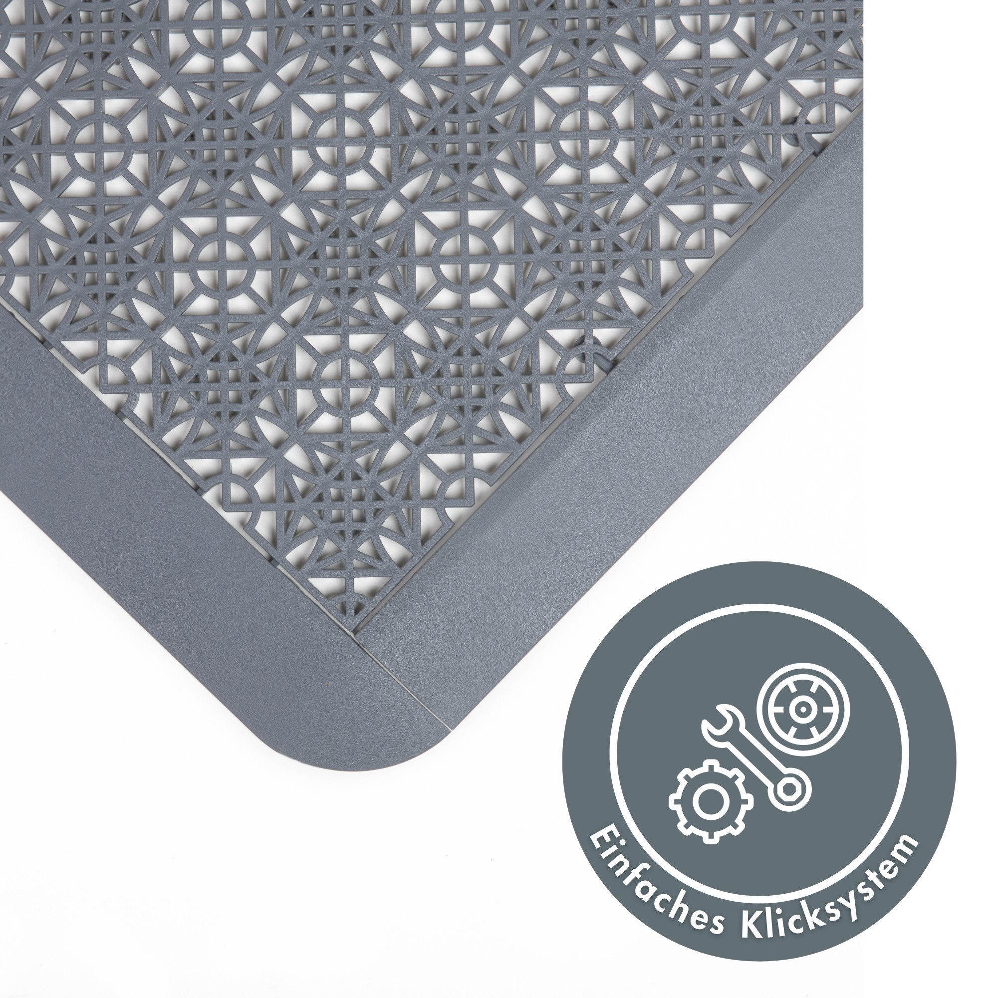 Andiamo Hoekrand voor kliktegels Terra Sol, Made in Swiss (set, 2 stuks)