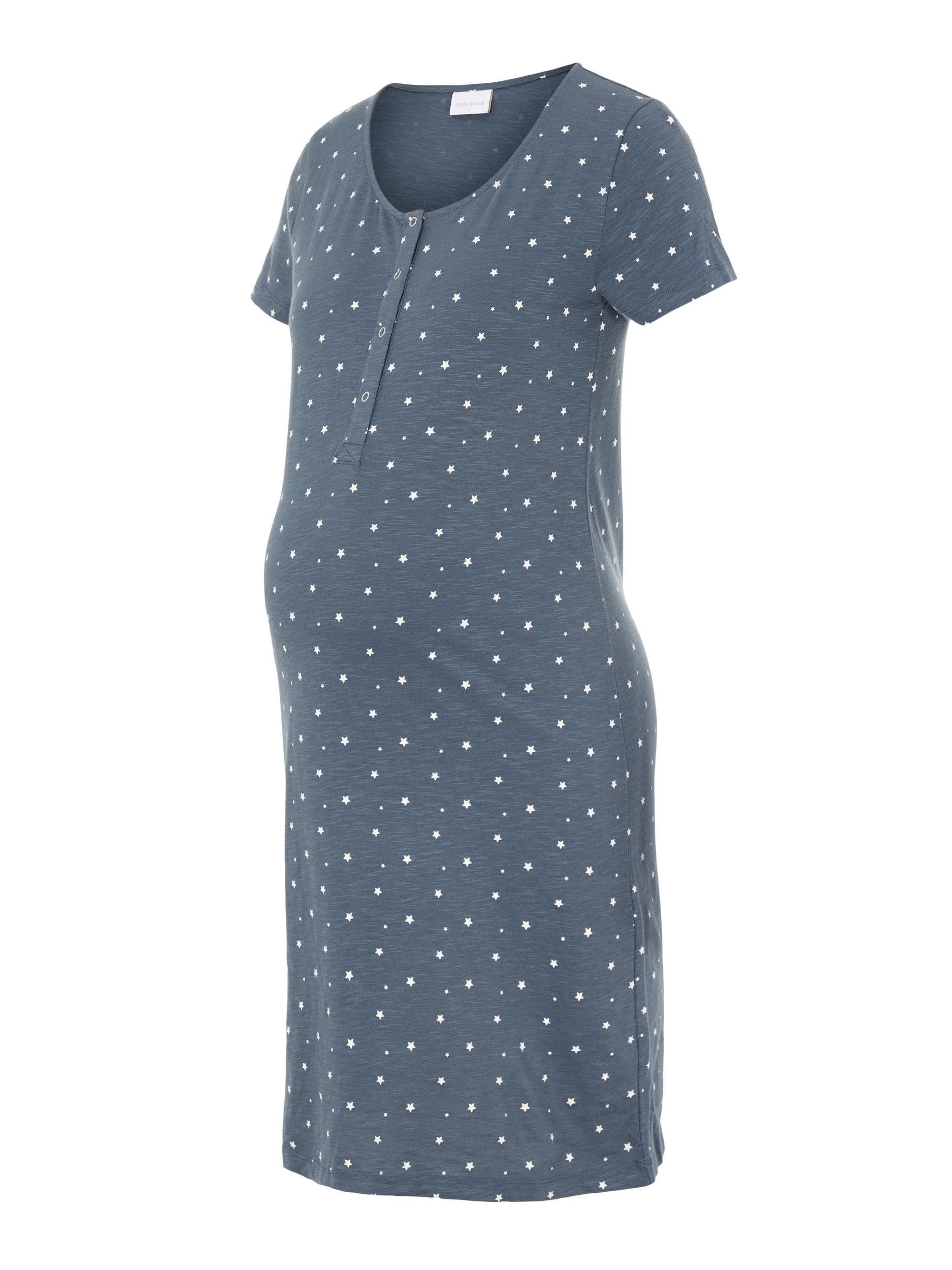 Mamalicious Positienachthemd MLMIRA STAR JRS NIGHTGOWN 2F A. E. NOOS