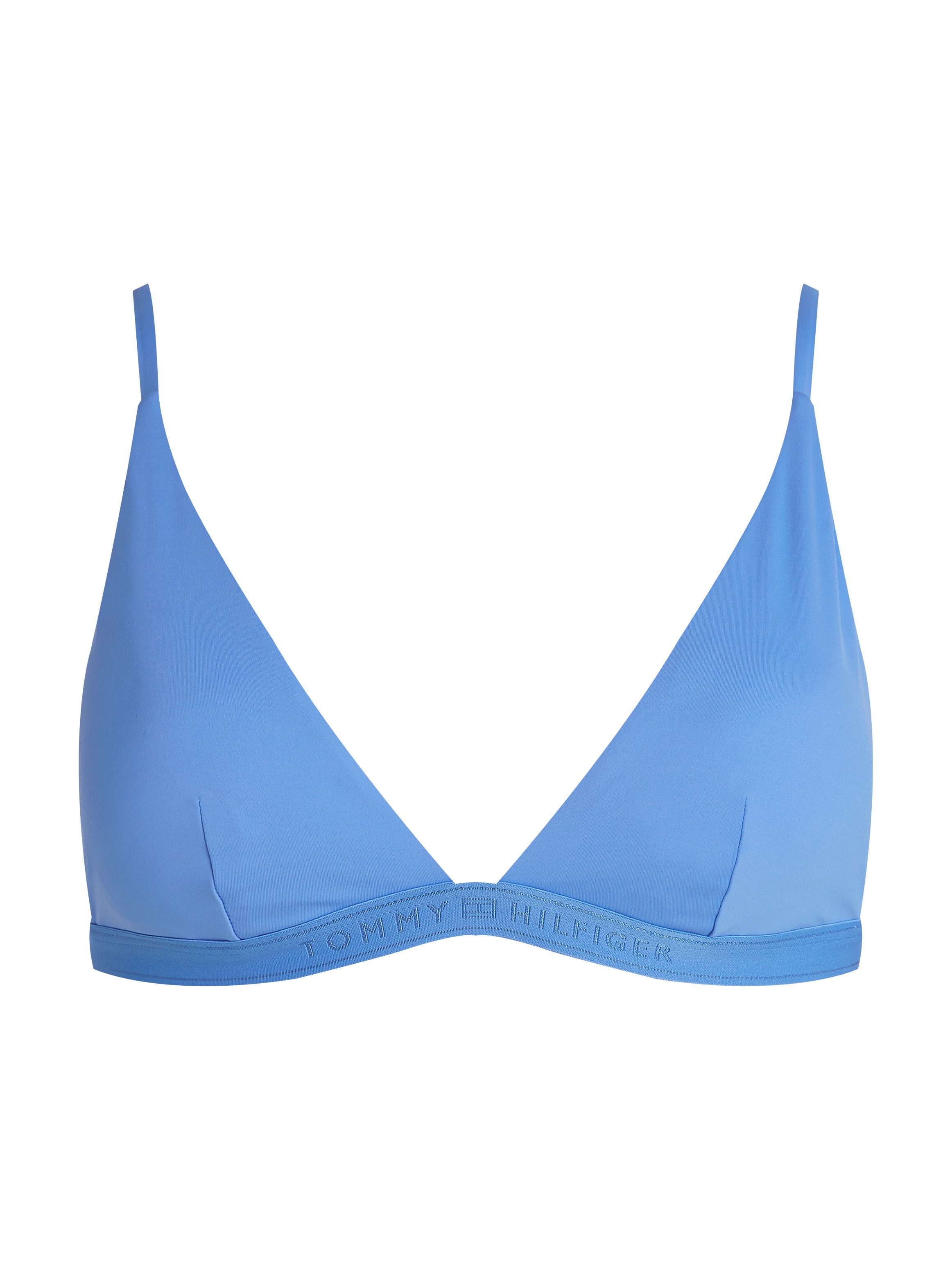 Tommy Hilfiger Swimwear Triangel-bikinitop TRIANGLE FIXED RP met een logo-opschrift