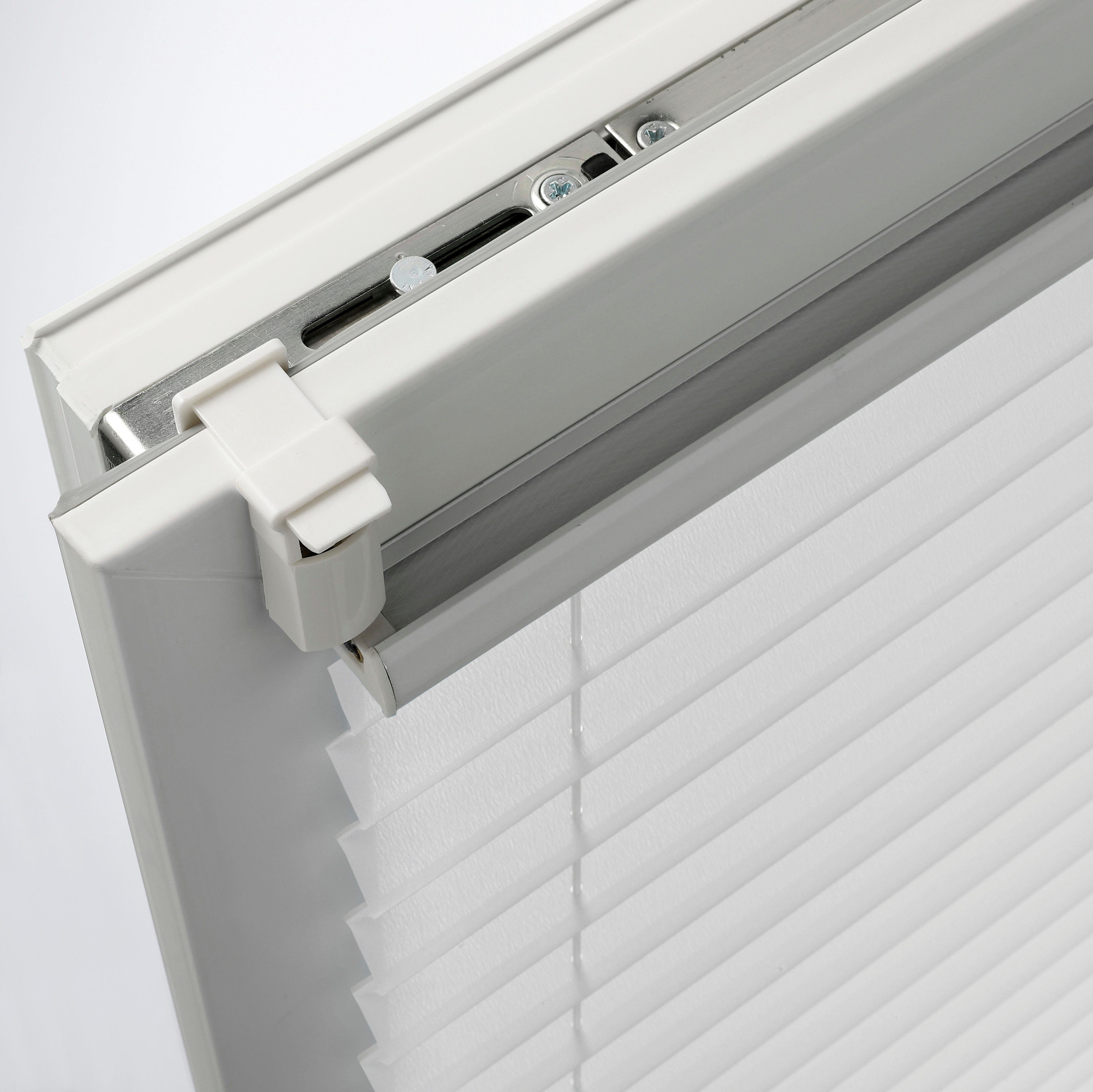 GARDINIA Plissé EASYFIX Lilly Green duurzaam mooi, met gerecycled materiaal (1 stuk)