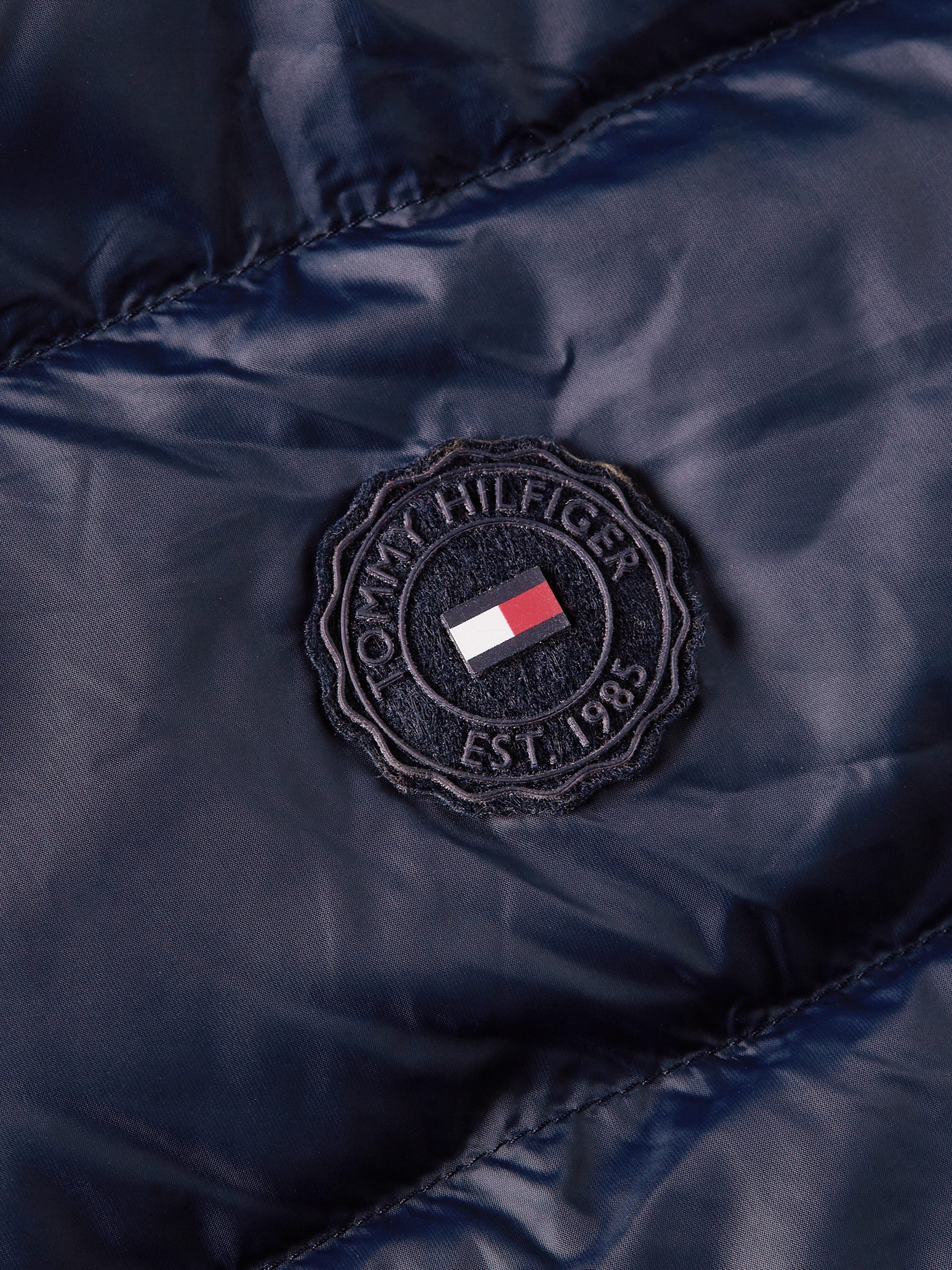 Tommy Hilfiger Gewatteerde jas met gestempeld logo