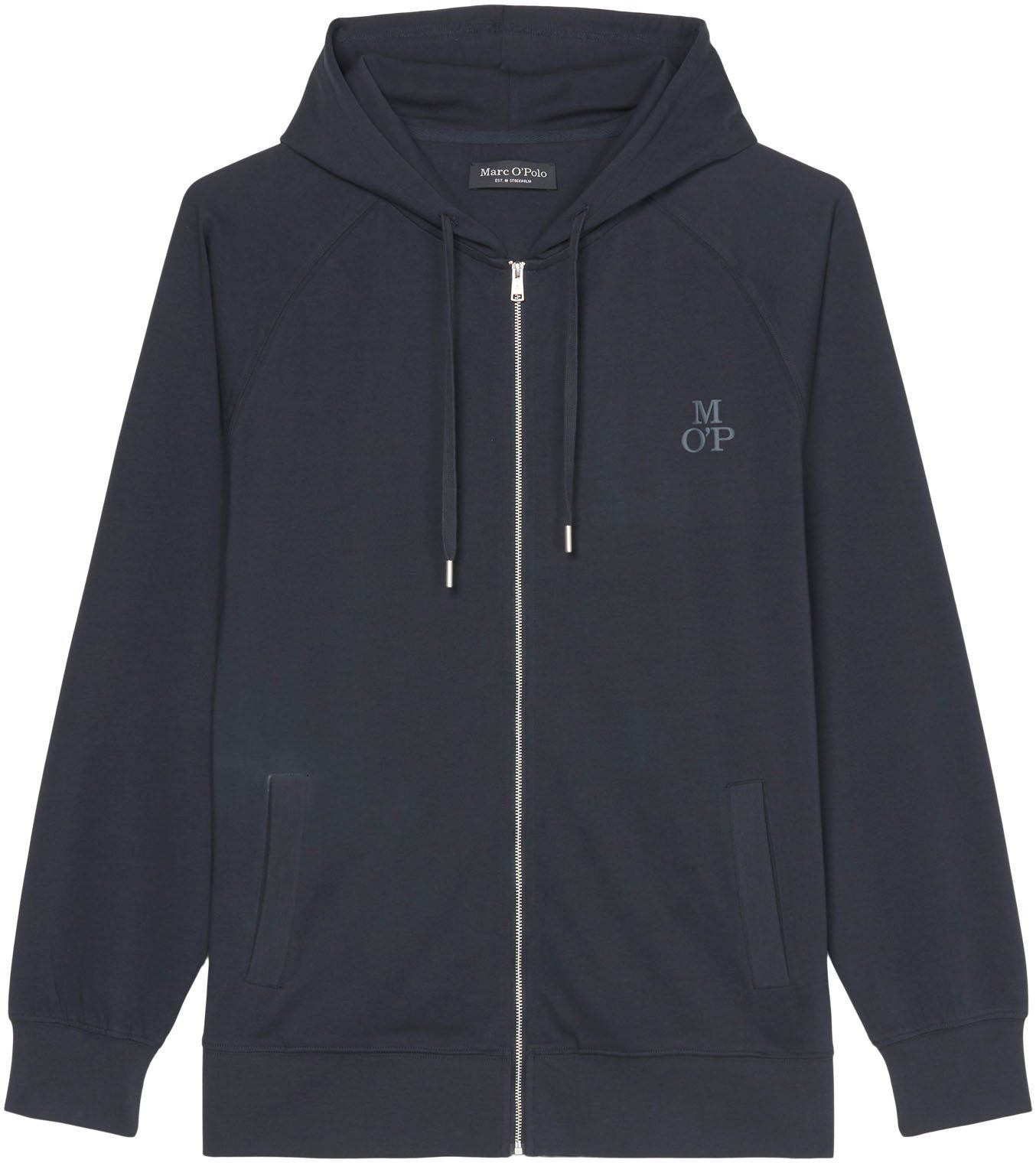 Marc O'Polo Sweatvest Heavy-jersey met stijlvolle logoprint