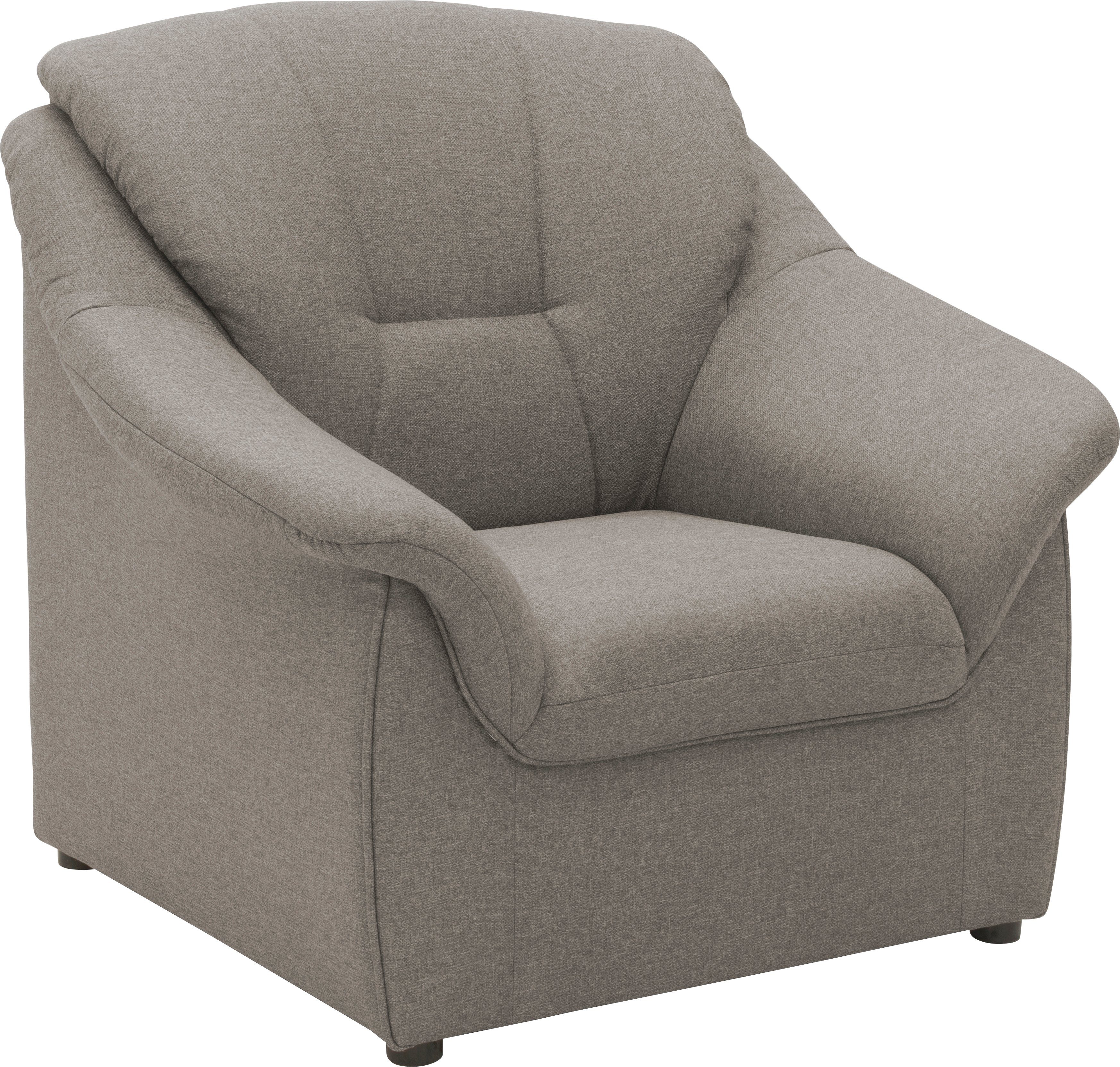 DOMO collection Fauteuil Faenza voor kleine ruimtes, tijdloos en elegant, compacte afmetingen