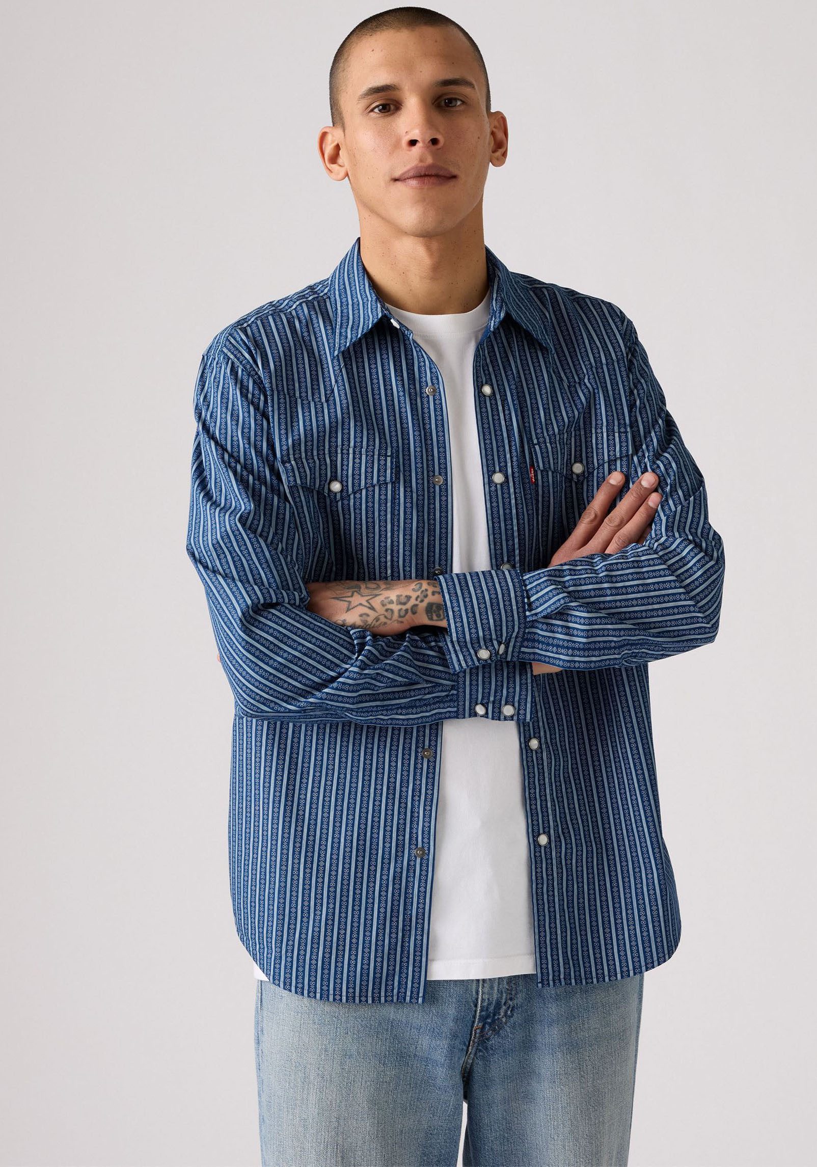 Levi's® Jeans overhemd LE BARSTOW WESTERN STAND