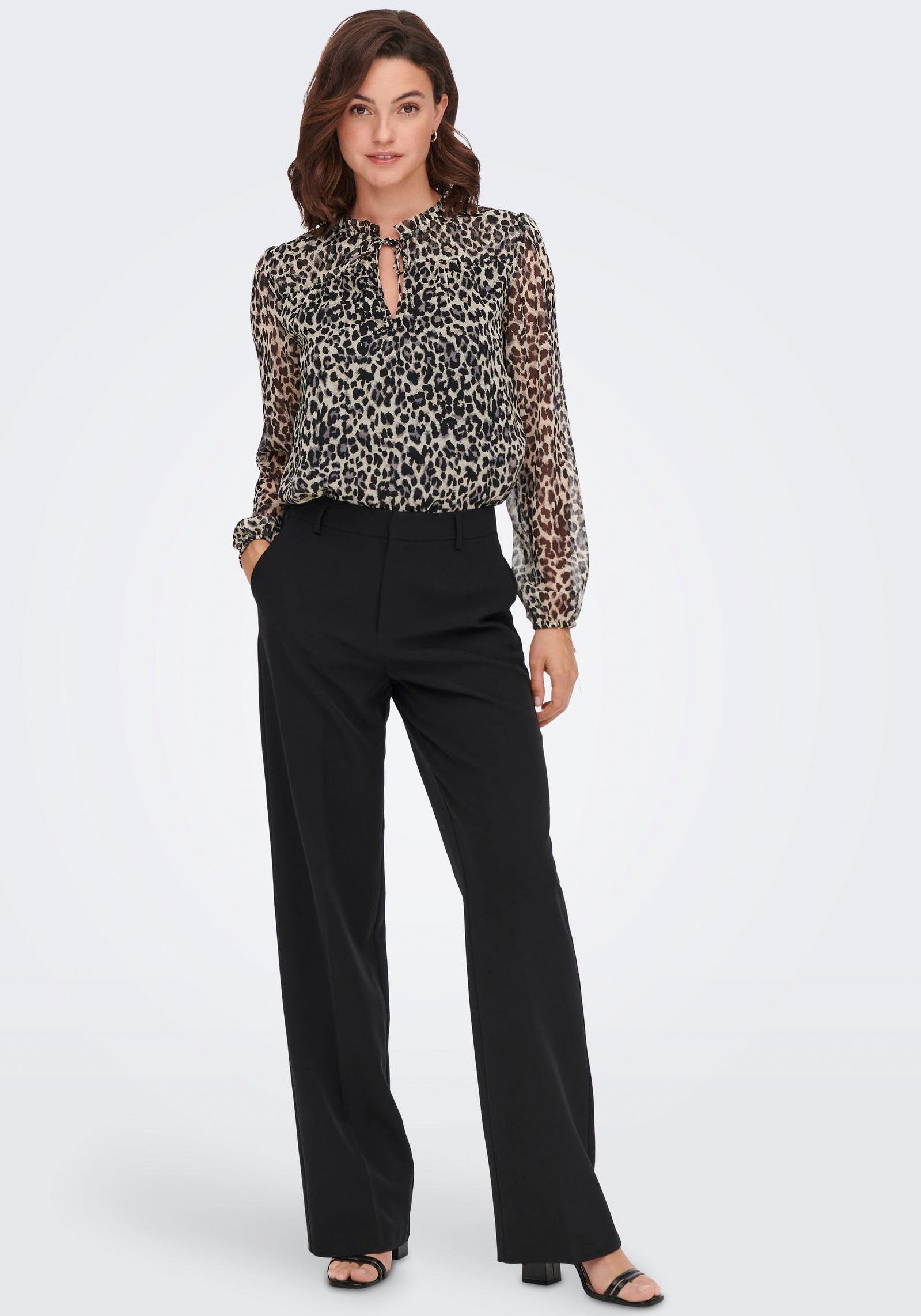Only Chiffon blouse ONLDITSY L/S BLOUSE WVN