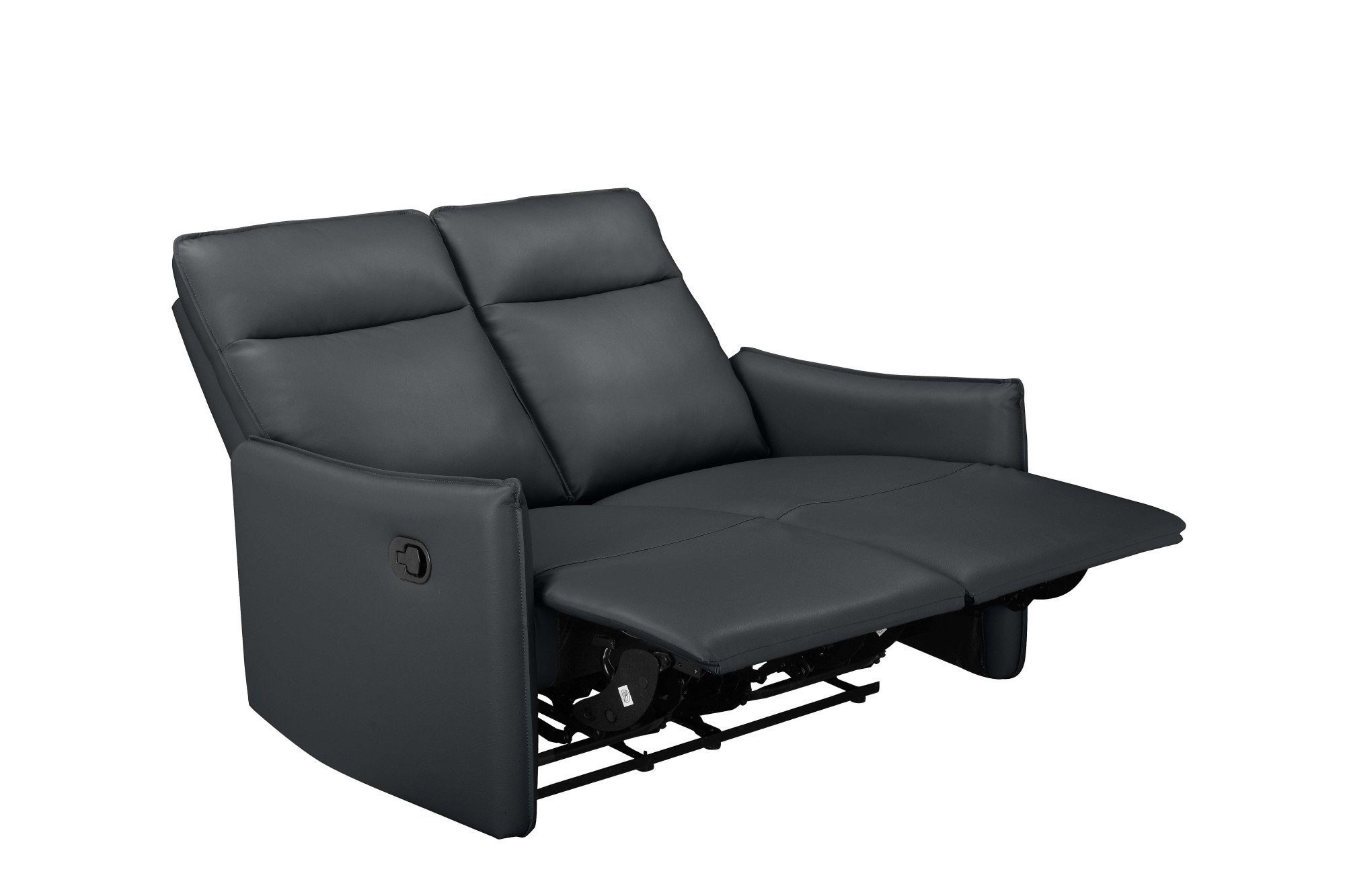 Dorel Home 2-zitsbank Lugo, bioscoopbank met relaxfunctie in kunstleer en geweven stof