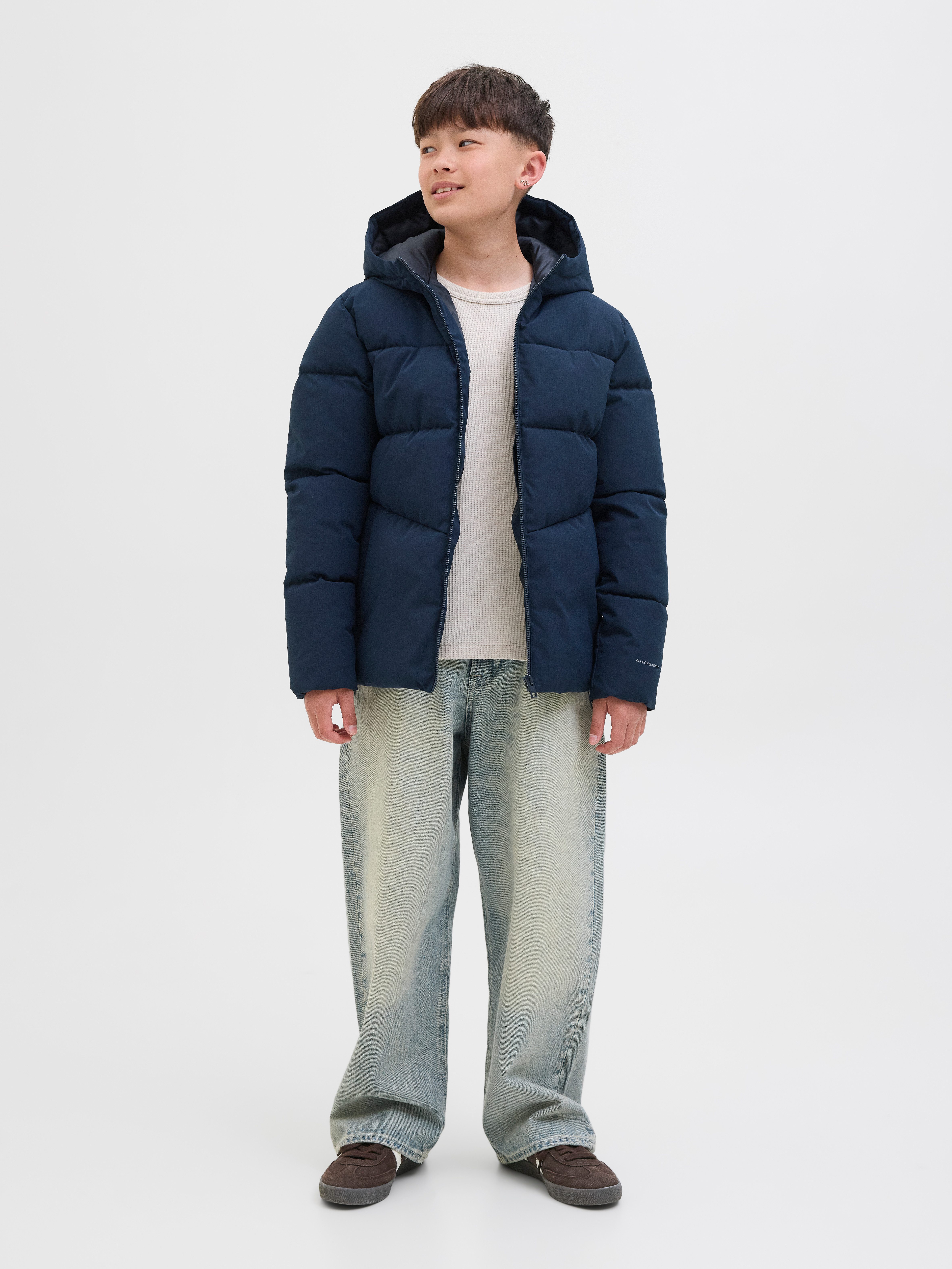 Jack & Jones Junior Gewatteerde jas JJGLOBAL PUFFER JACKET JNR