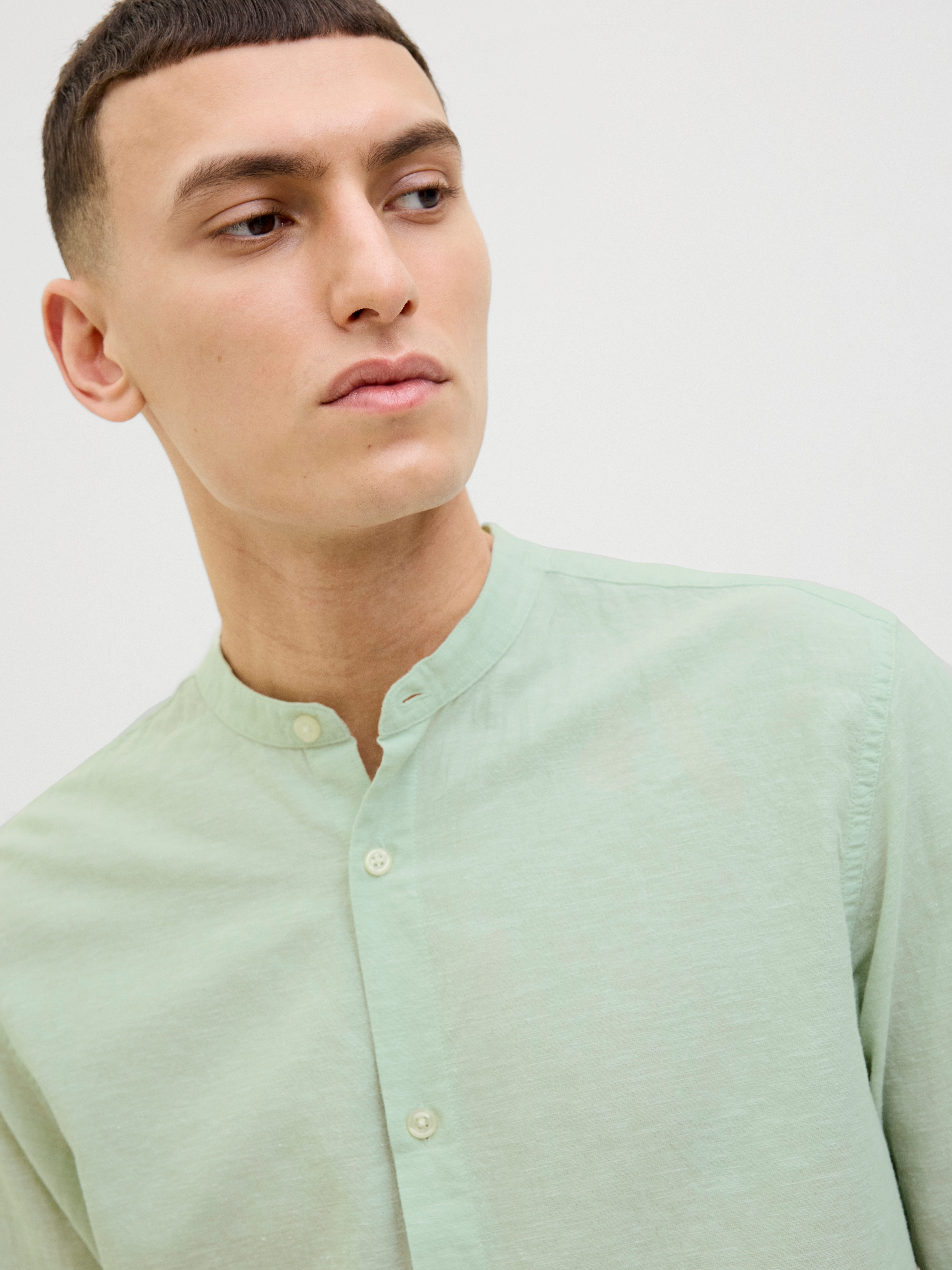 Jack & Jones Overhemd met lange mouwen JJEBREEZE BAND SHIRT LS SN