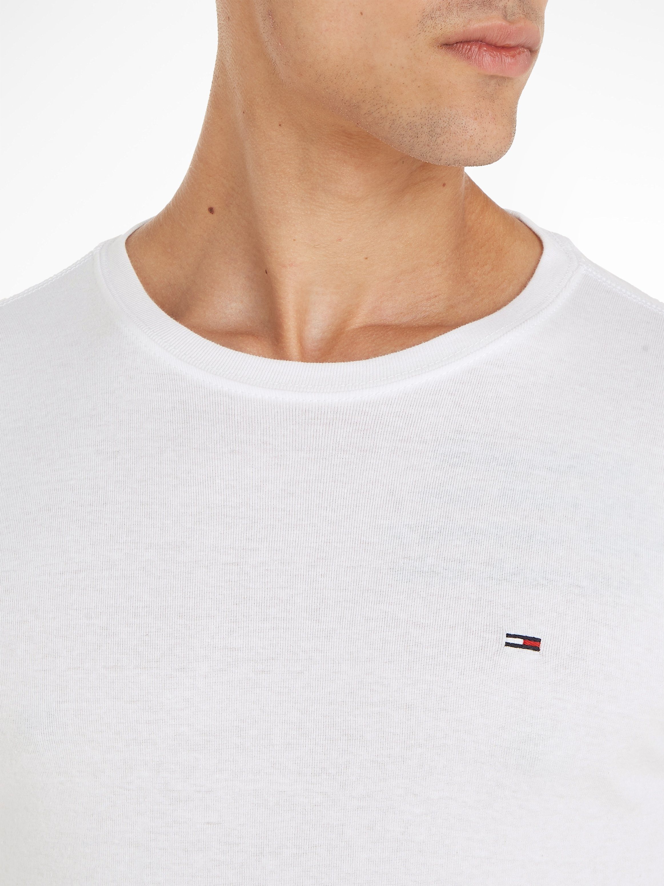 TOMMY JEANS Shirt met lange mouwen TJM ORIGINAL RIB LONGSLEEVE TEE
