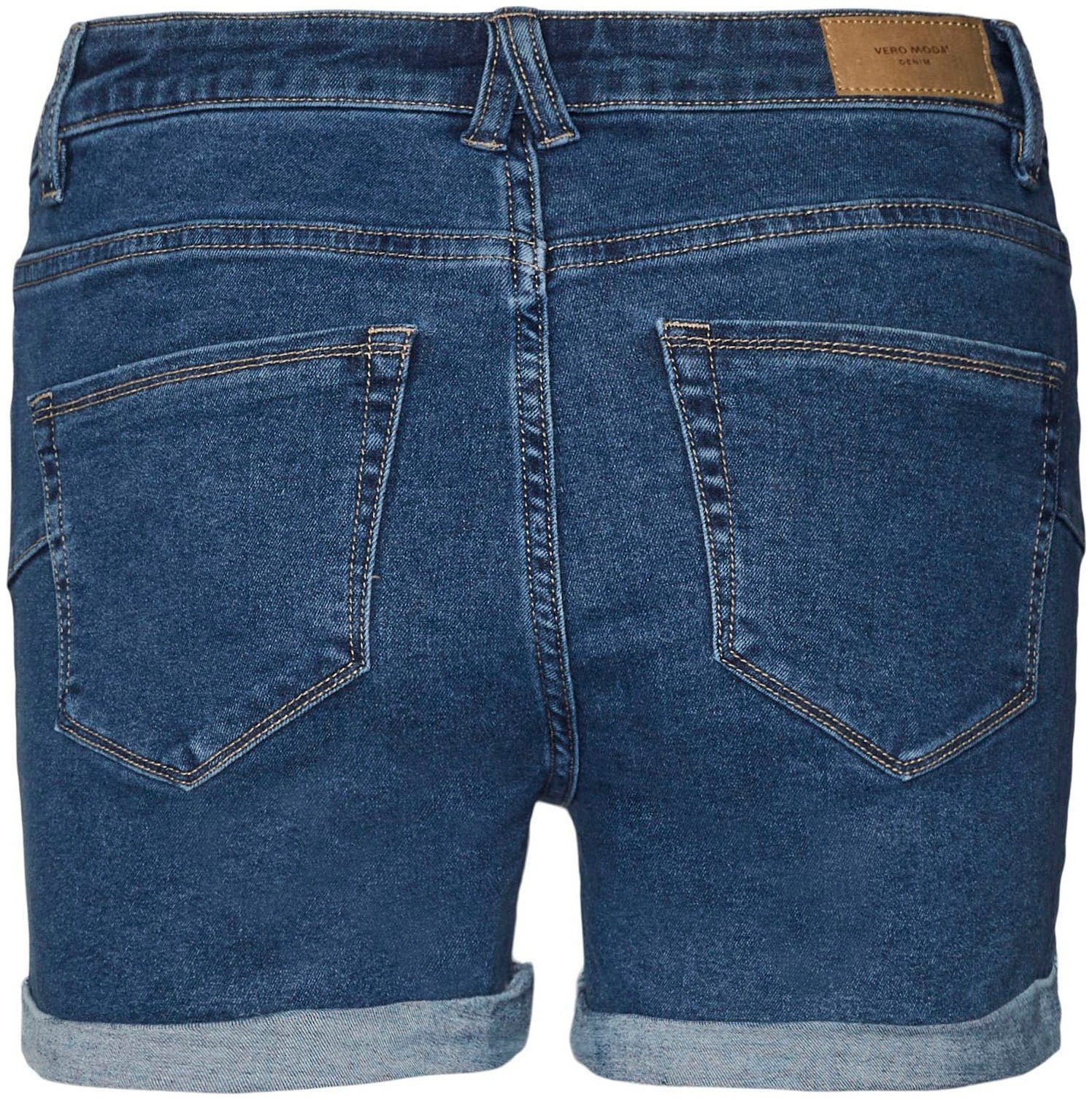 Vero Moda Jeansshort VMLUNA MR FOLD SHORTS MIX GA NOOS