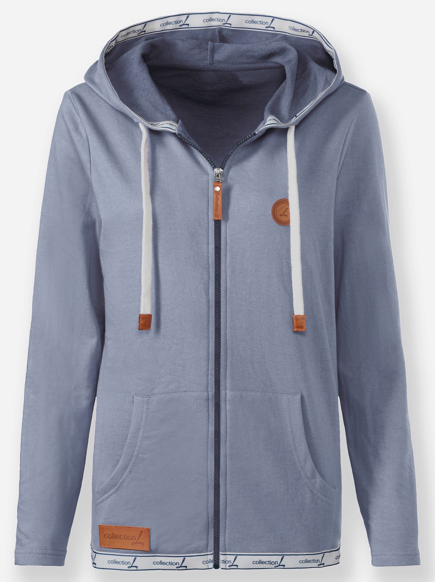 Casual Looks Shirtjasje Sweatvest (1-delig)