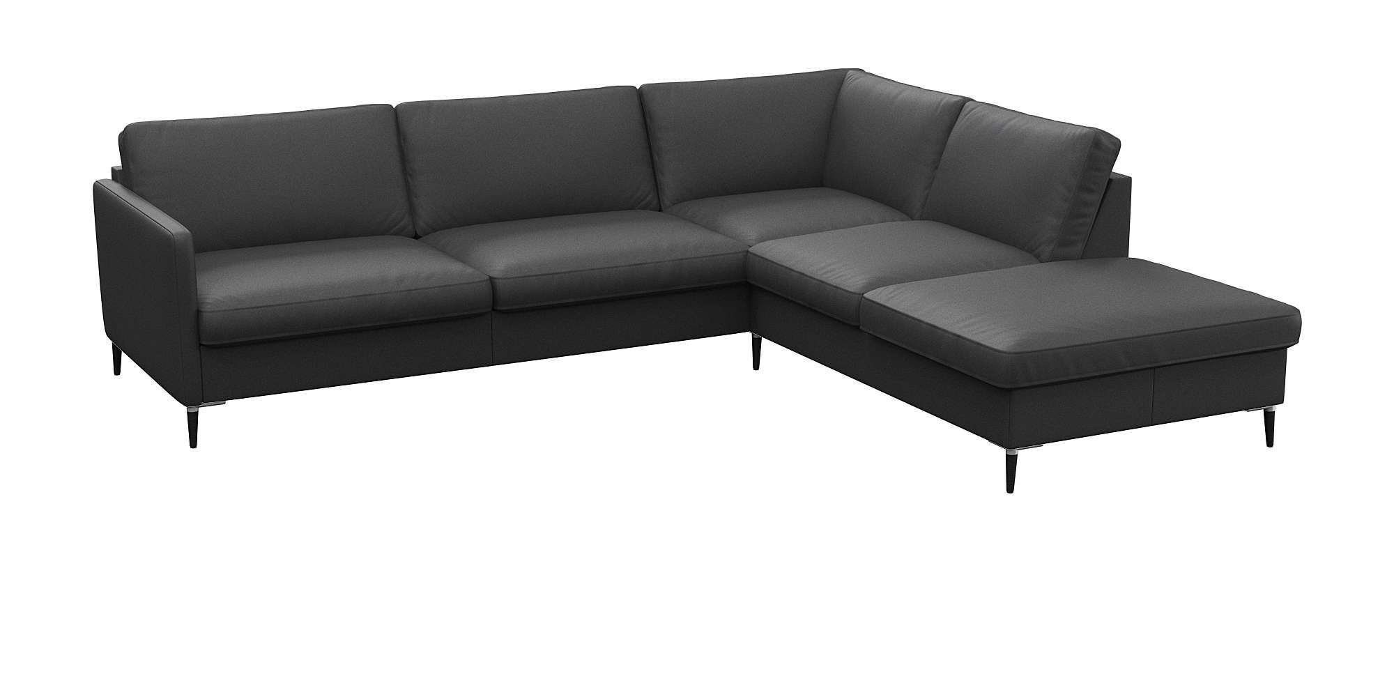 FLEXLUX Hoekbank Fiore, super zitcomfort door koudschuim in de zitting, L-vorm