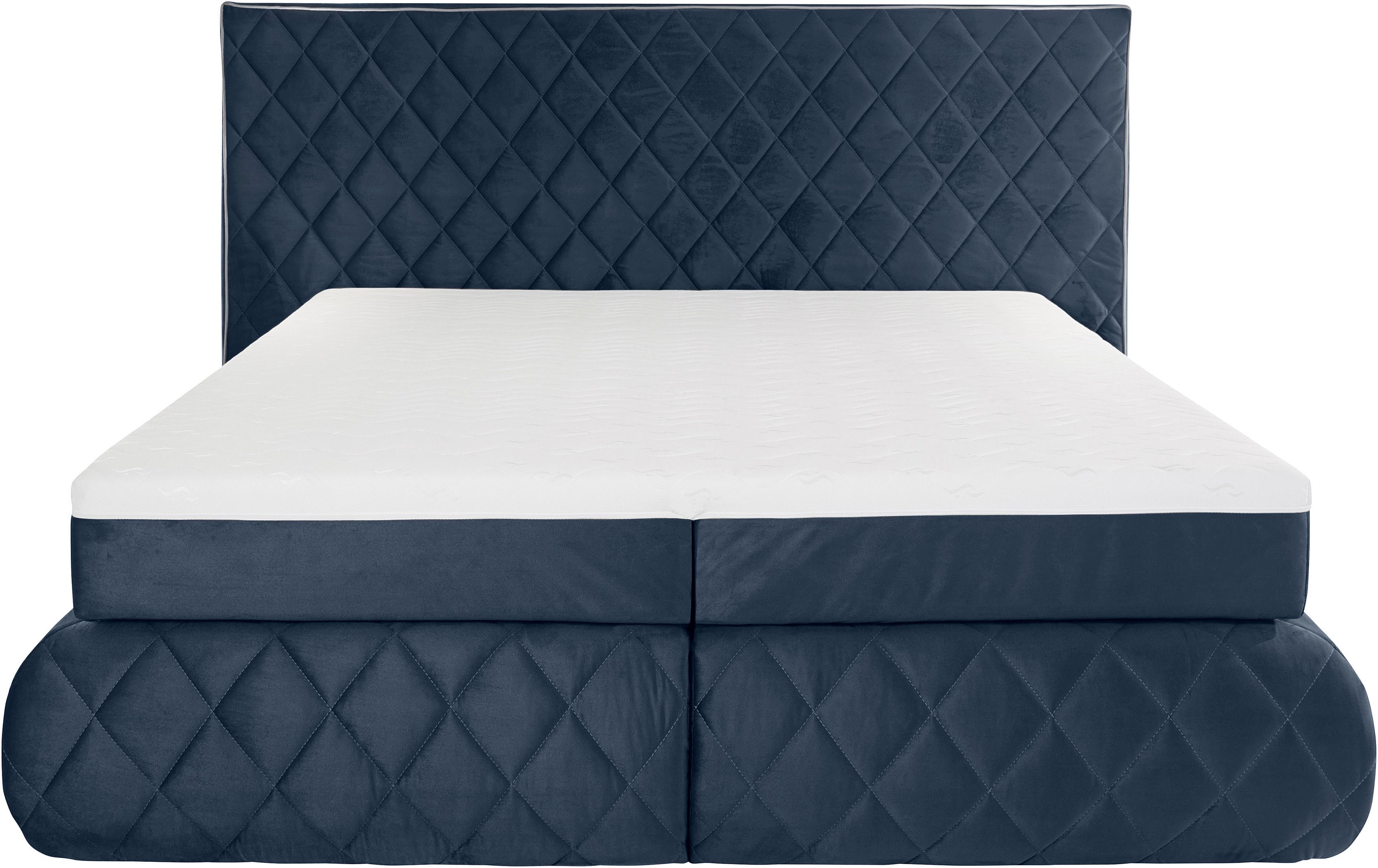 Places of Style Boxspring Alaric naar keuze met en zonder stralen, topmatras pocketvering