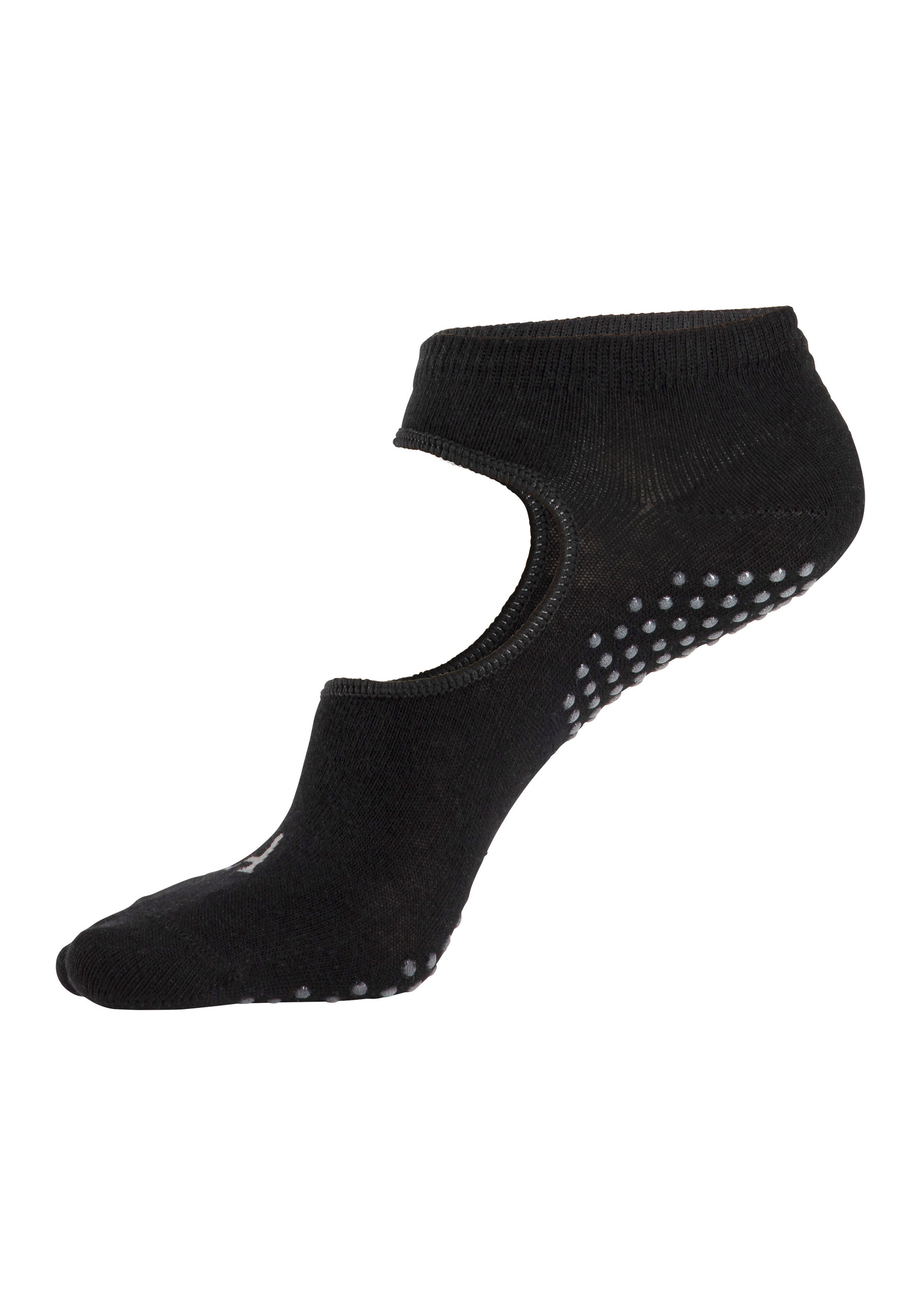 active by Lascana ABS-sokken met uitsparing op de wreef (set 3 paar)